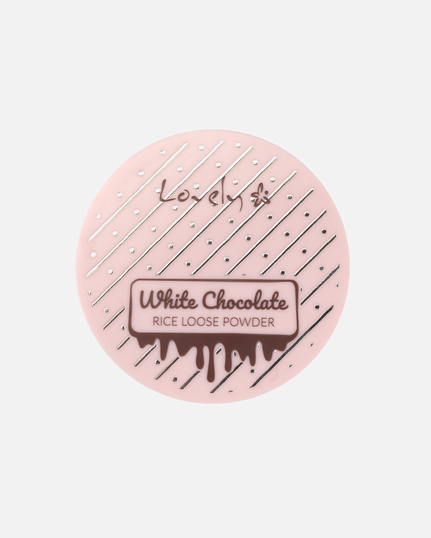 Puder dla Unisex Lovely Chocolate Loose Powder White