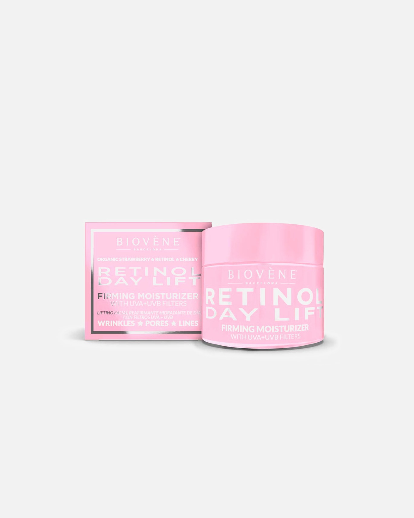 Krem do twarzy dla Kobieta Biovène RETINOL DAY LIFT krem ujędrniający i nawilżający 50 ml