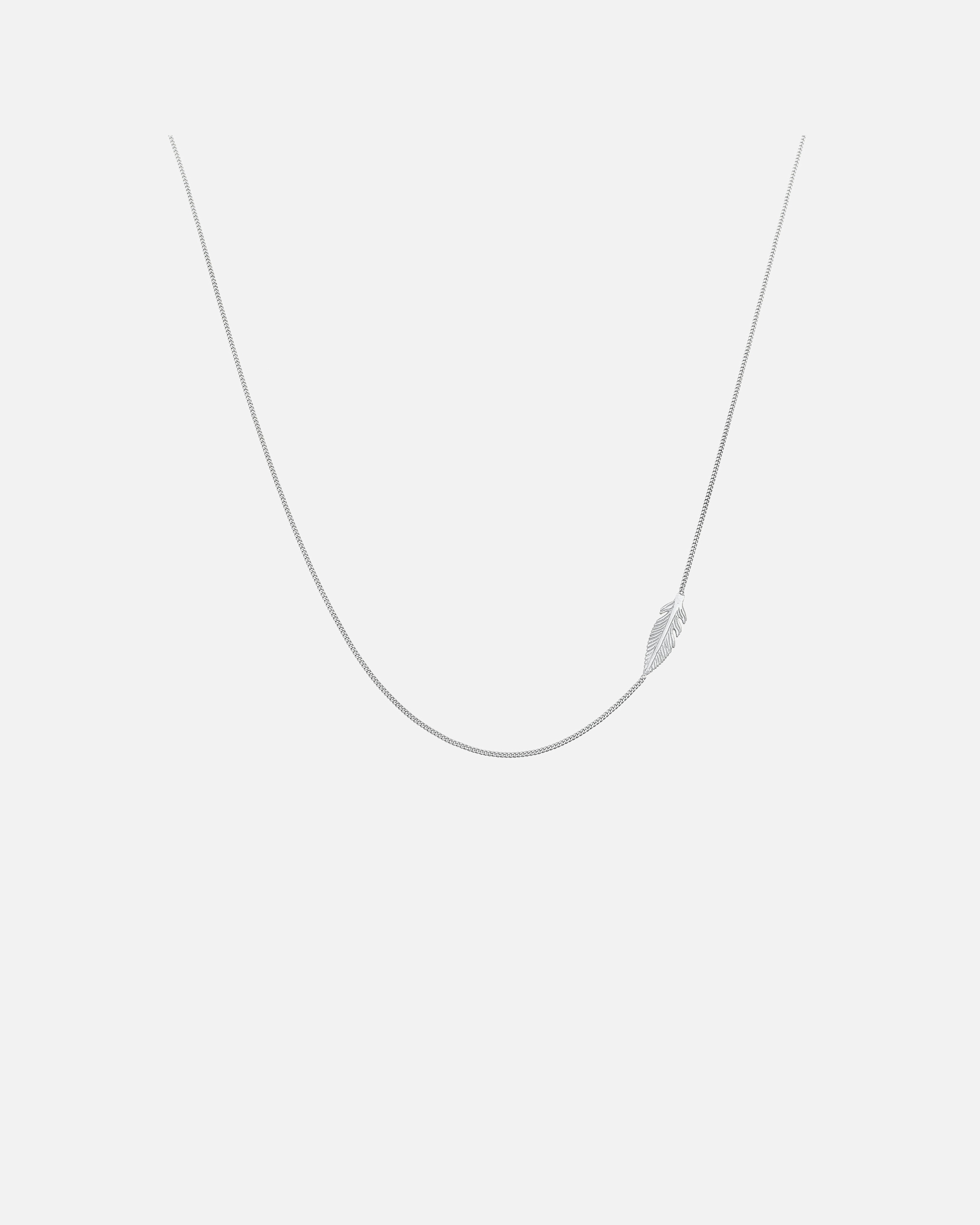 Naszyjnik dla Kobieta Elli Damski pióro symbol skromny w srebrze 925 Sterling Silver silberfarben