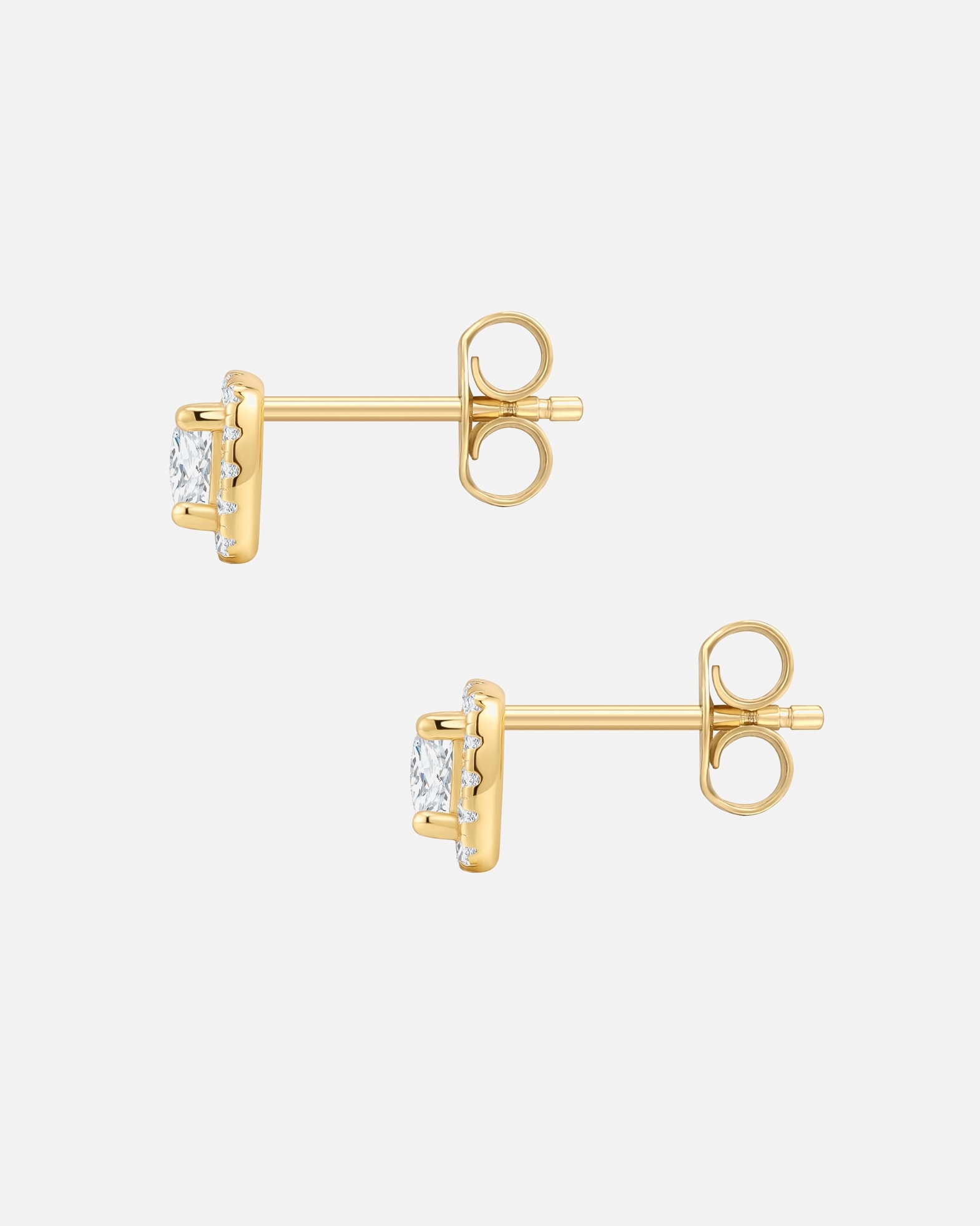 Kolczyki dla Kobieta Rafaela Donata Kolczyki Srebro wysokiej próby Żółte złoto 6,6 mm