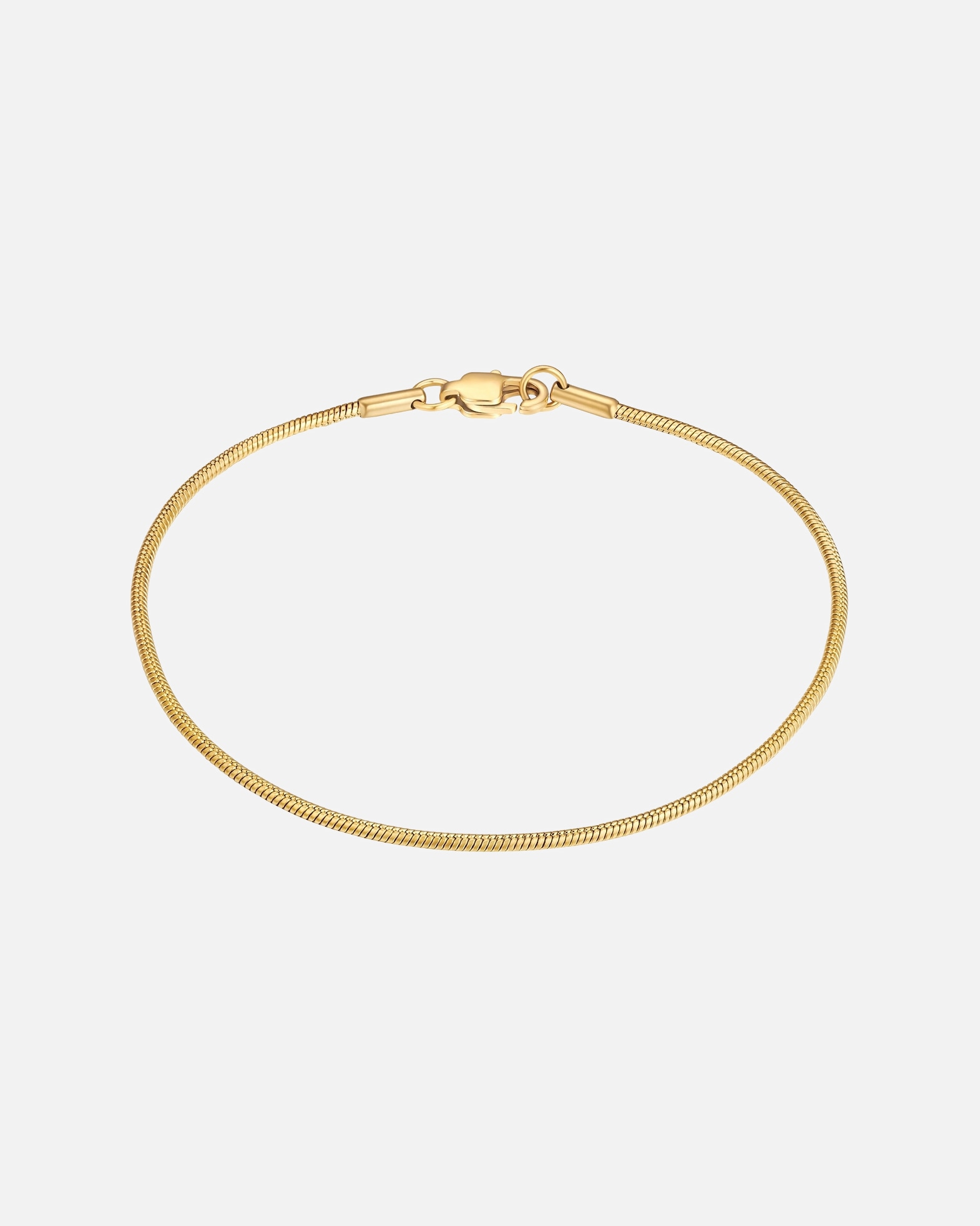 Bransoletka dla Mężczyzna Bransoletka Stal nierdzewna Żółte złoto 21 cm