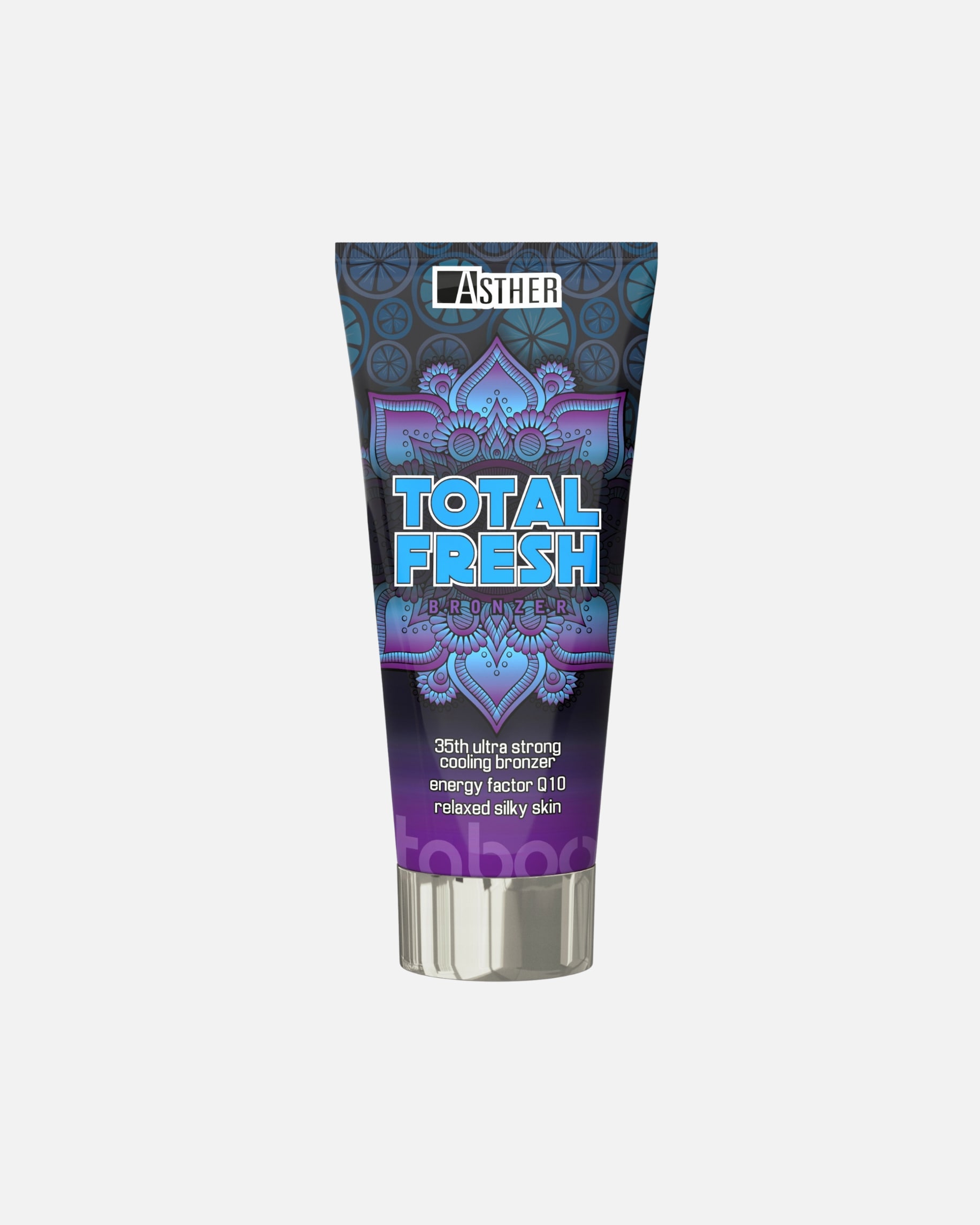 Samoopalacz dla Unisex Asther Default Brand Line Silny bronzer z efektem chłodzenia witaminami i koenzymem Q10 200 ml