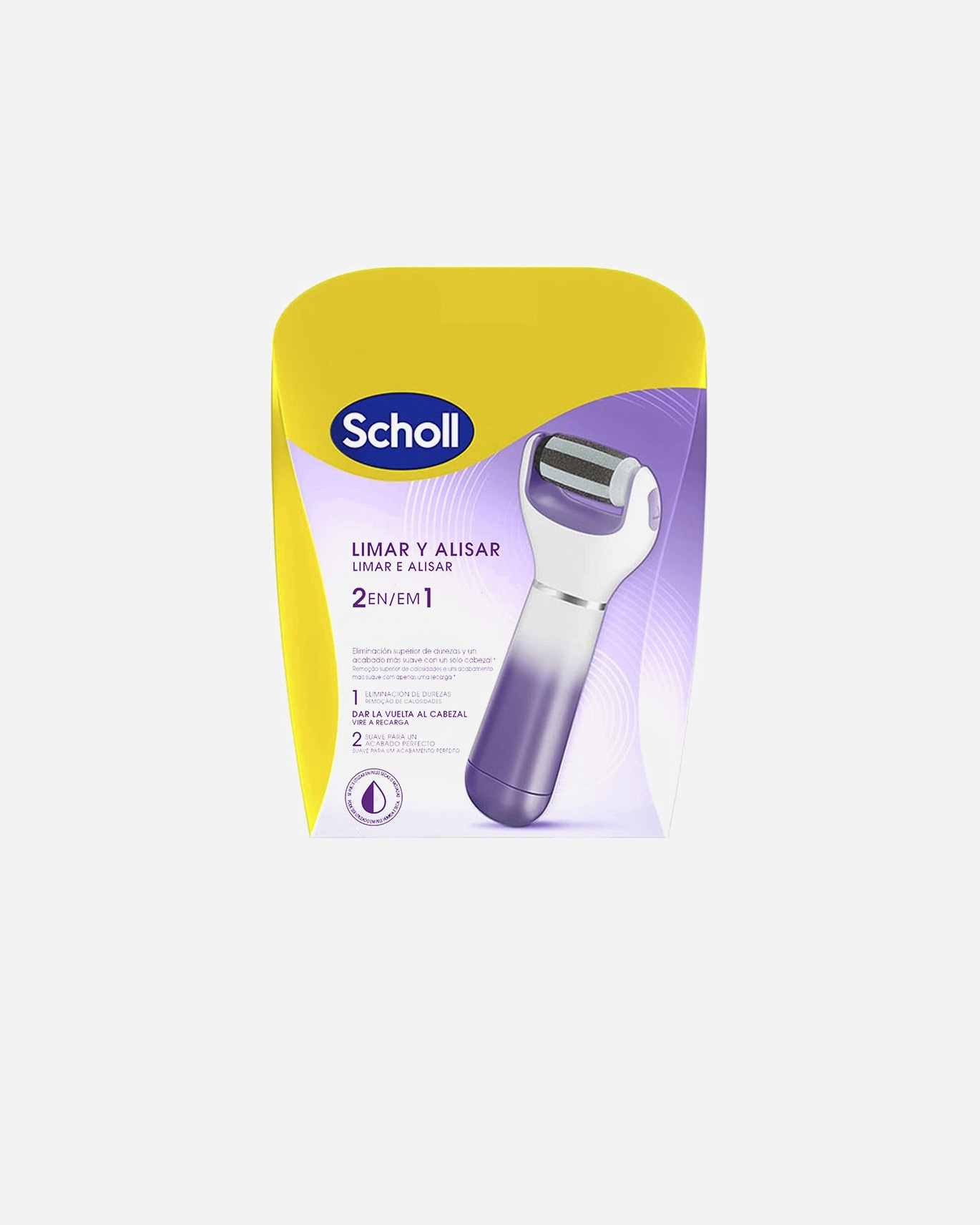 dla Unisex Scholl Elektryczny pilnik do stóp EXPERT CARE 2 w 1 1 sztuka