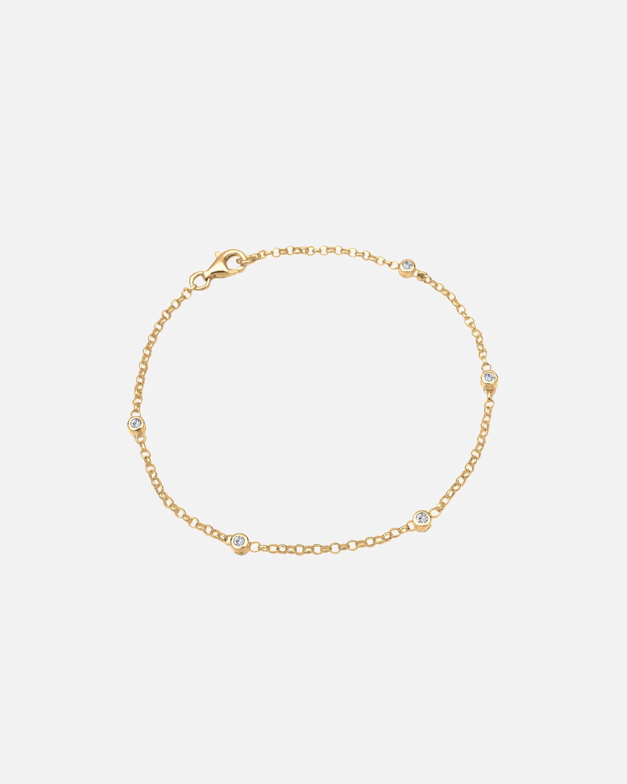 Bransoletka dla Kobieta Elli Damski zegarek Classic Basic z kryształkami ze srebra próby 925 17