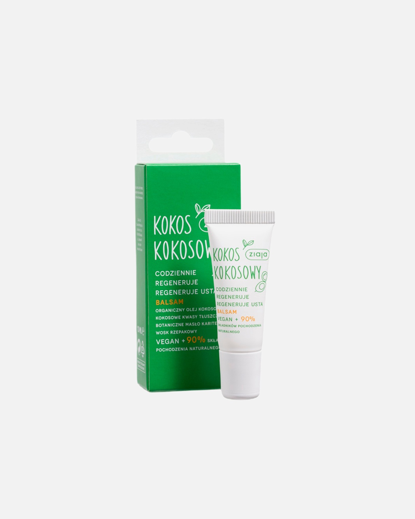 Balsam do ust dla Kobieta Ziaja Kokos Kokosowy Face Care 10 ml
