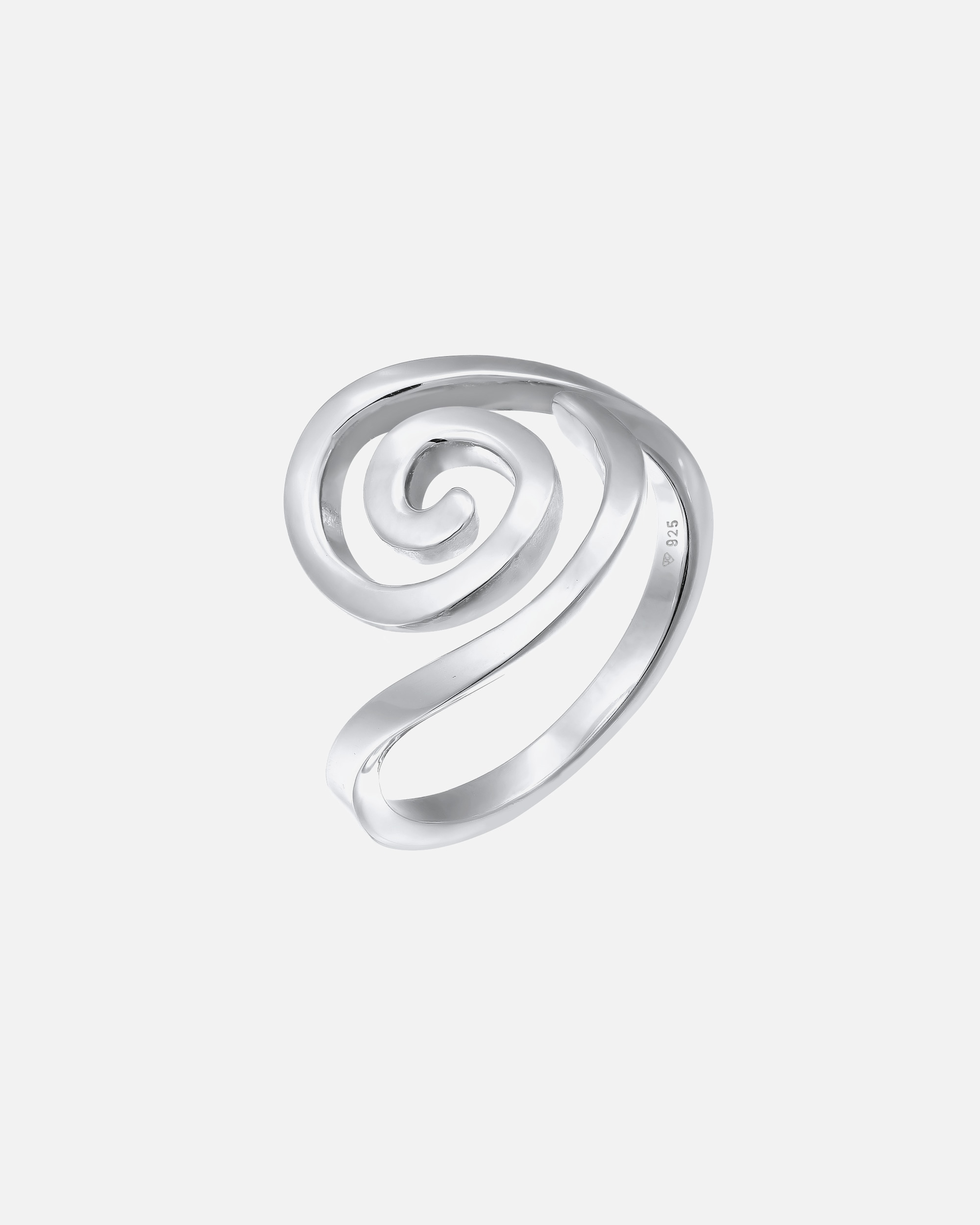 Pierścionek dla Kobieta Elli Damski zegarek Spiral Organic Modern ze srebra próby 925 sterling silver 54