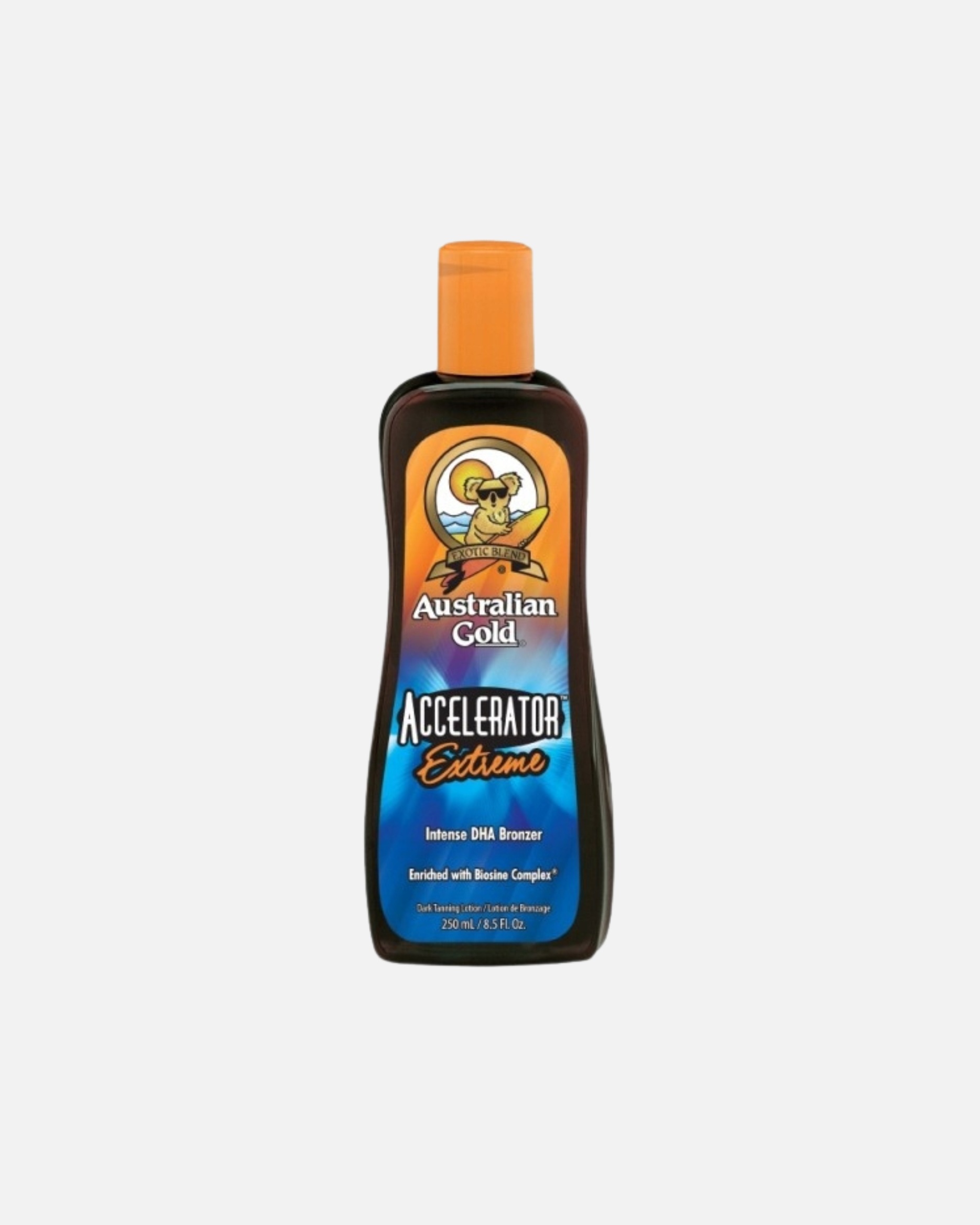 Balsam do opalania dla Unisex Australian Gold Accelerator Extreme balsam brązujący z dha i kompleksem biosine 250 ml