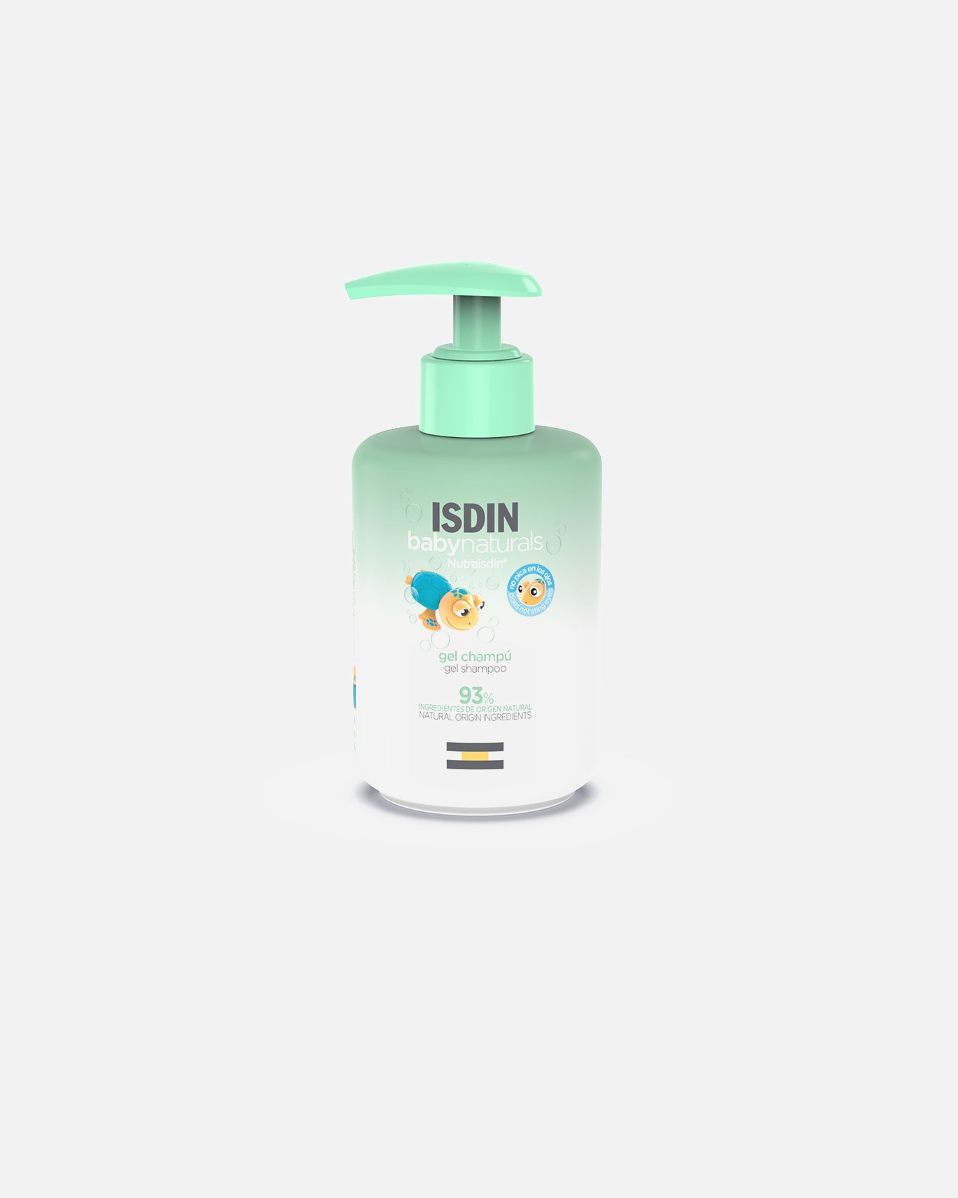 Żel pod prysznic dla dzieci dla Unisex ISDIN Szampon w żelu BABY NATURALS 200 ml