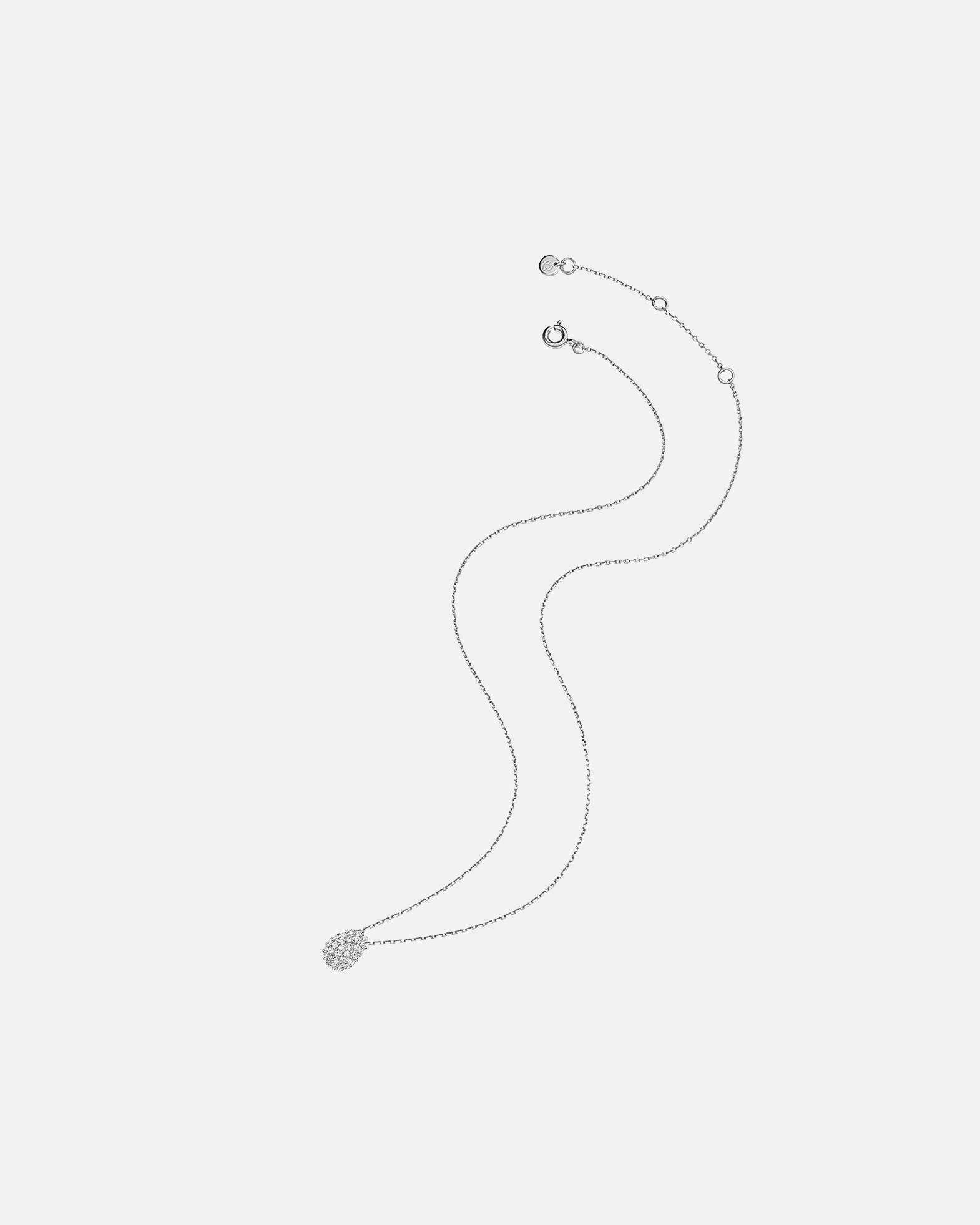 Naszyjnik dla Kobieta Glanzstücke München Naszyjnik srebrny srebro wysokiej próby Cyrkonia srebrny 43,0 cm Basiskette + 5,0 cm Verlängerung