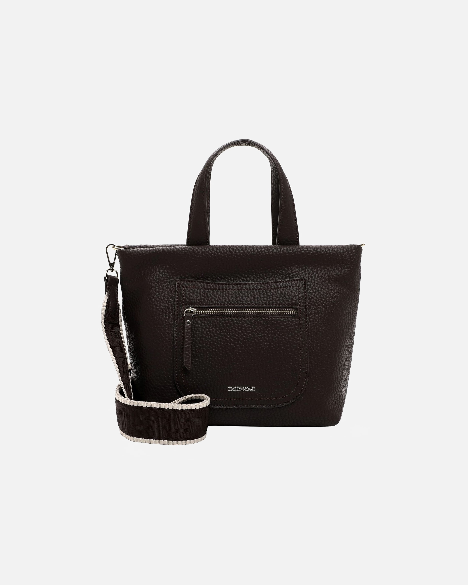 Torba dla Kobieta Emily & Noah Torebka Shopper E&N Heidi Brown