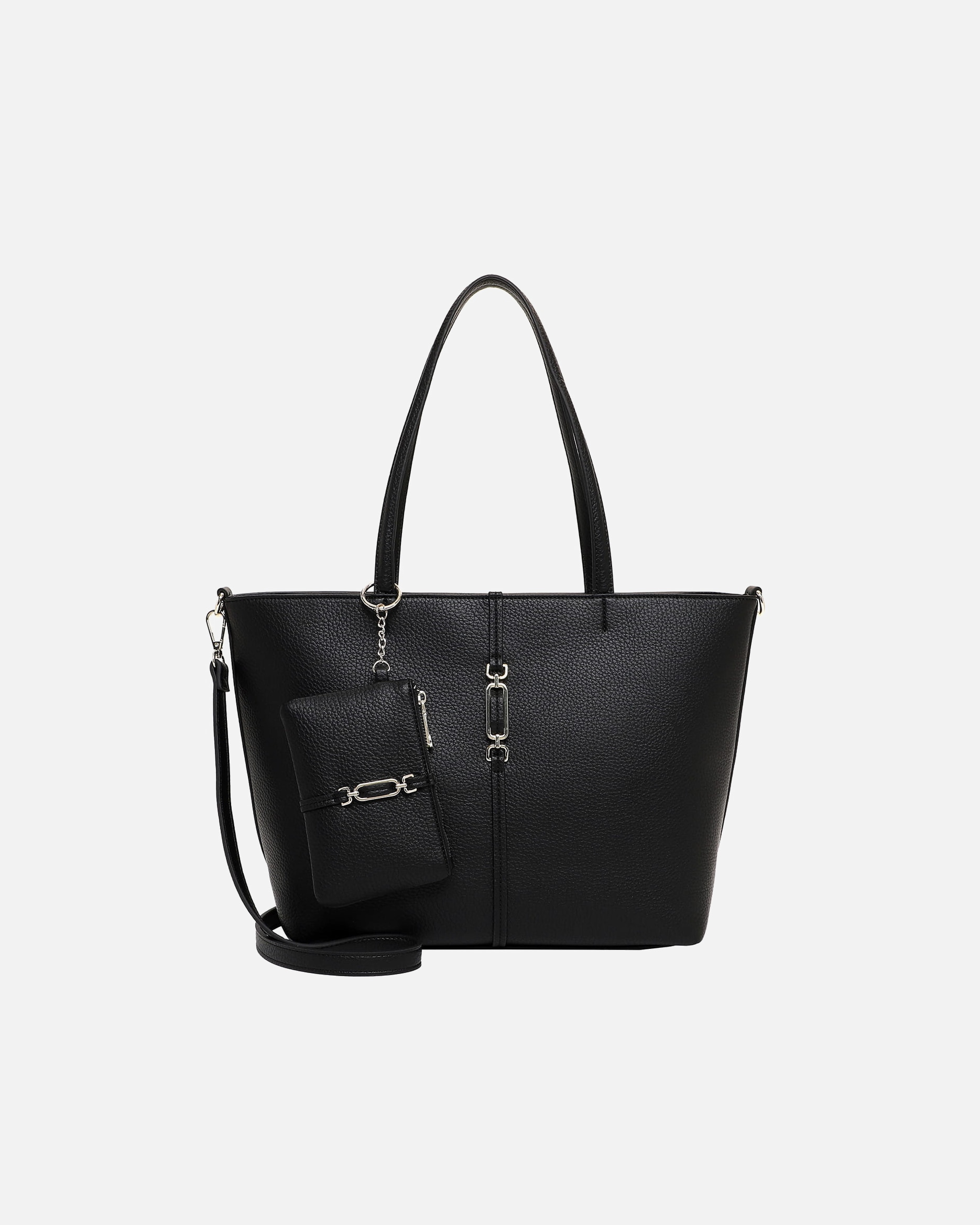 Torba dla Kobieta Emily & Noah Torebka Shopper E&N Lewe schwarz