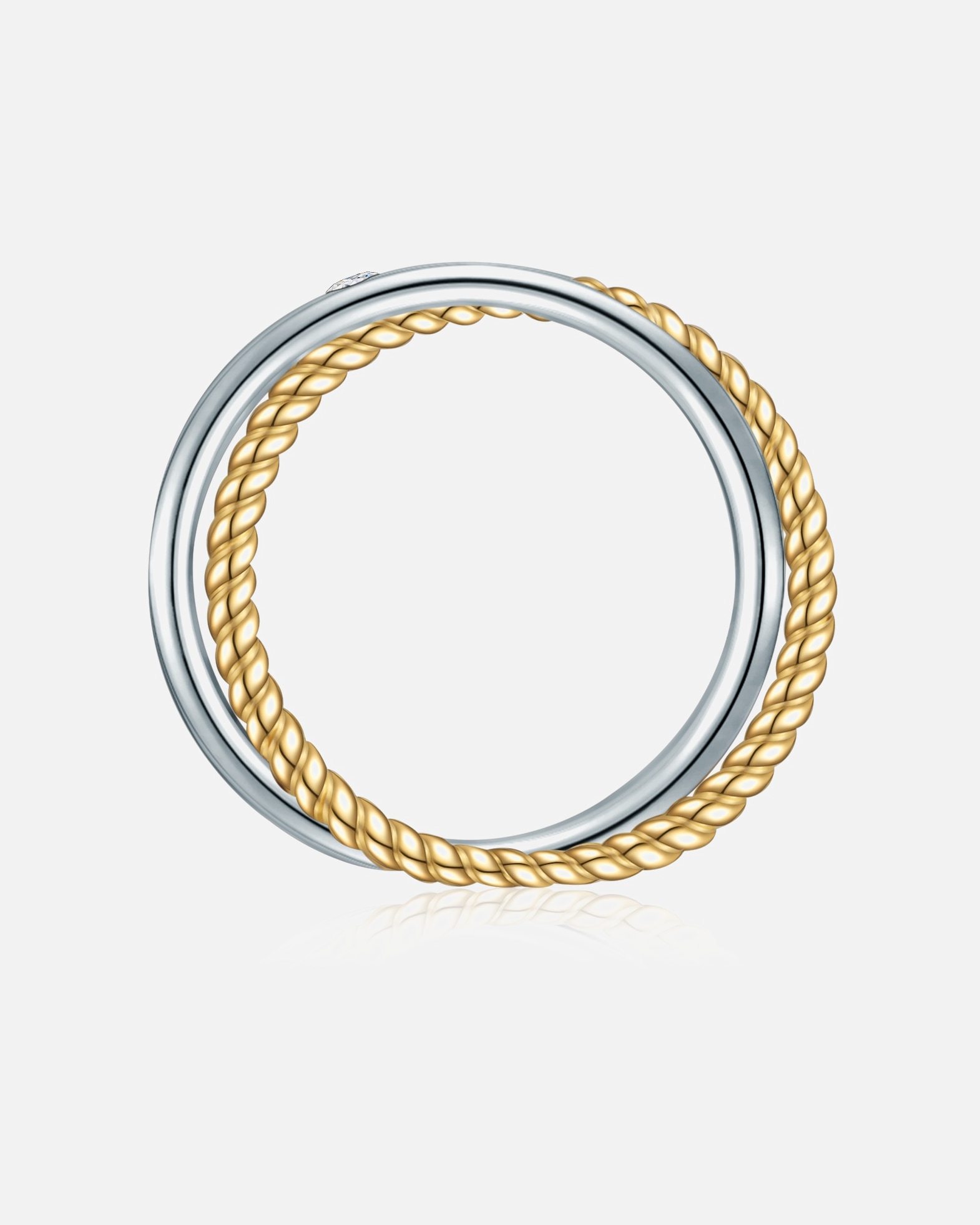 Pierścionek dla Kobieta Lulu & Jane Srebro wysokiej pr óby Brylant 52