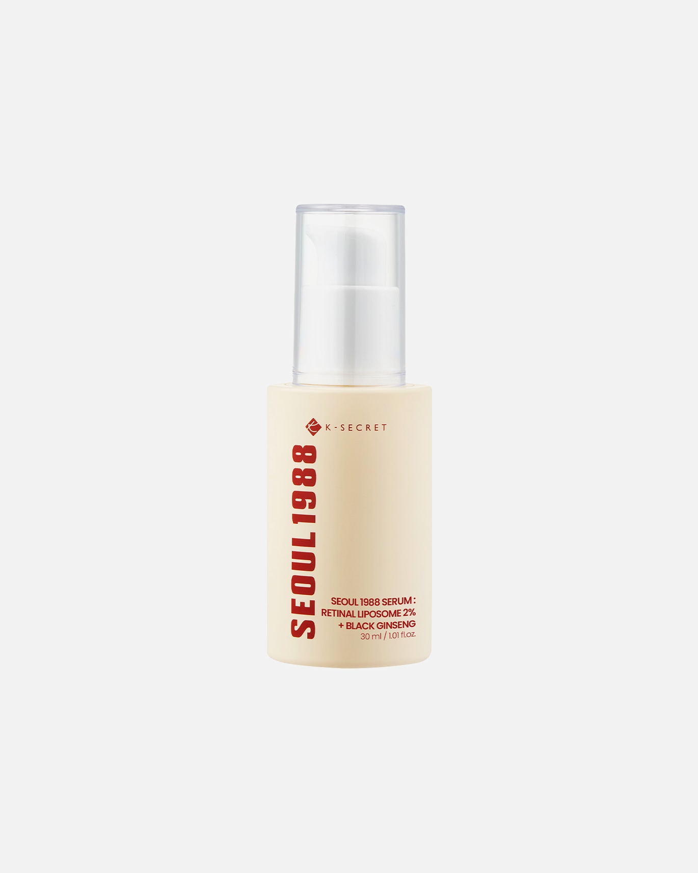 Serum nawilżające dla Unisex K-SECRET SEOUL 1988 Serum : Retinal Liposome 2% + Black Ginseng 30 ml