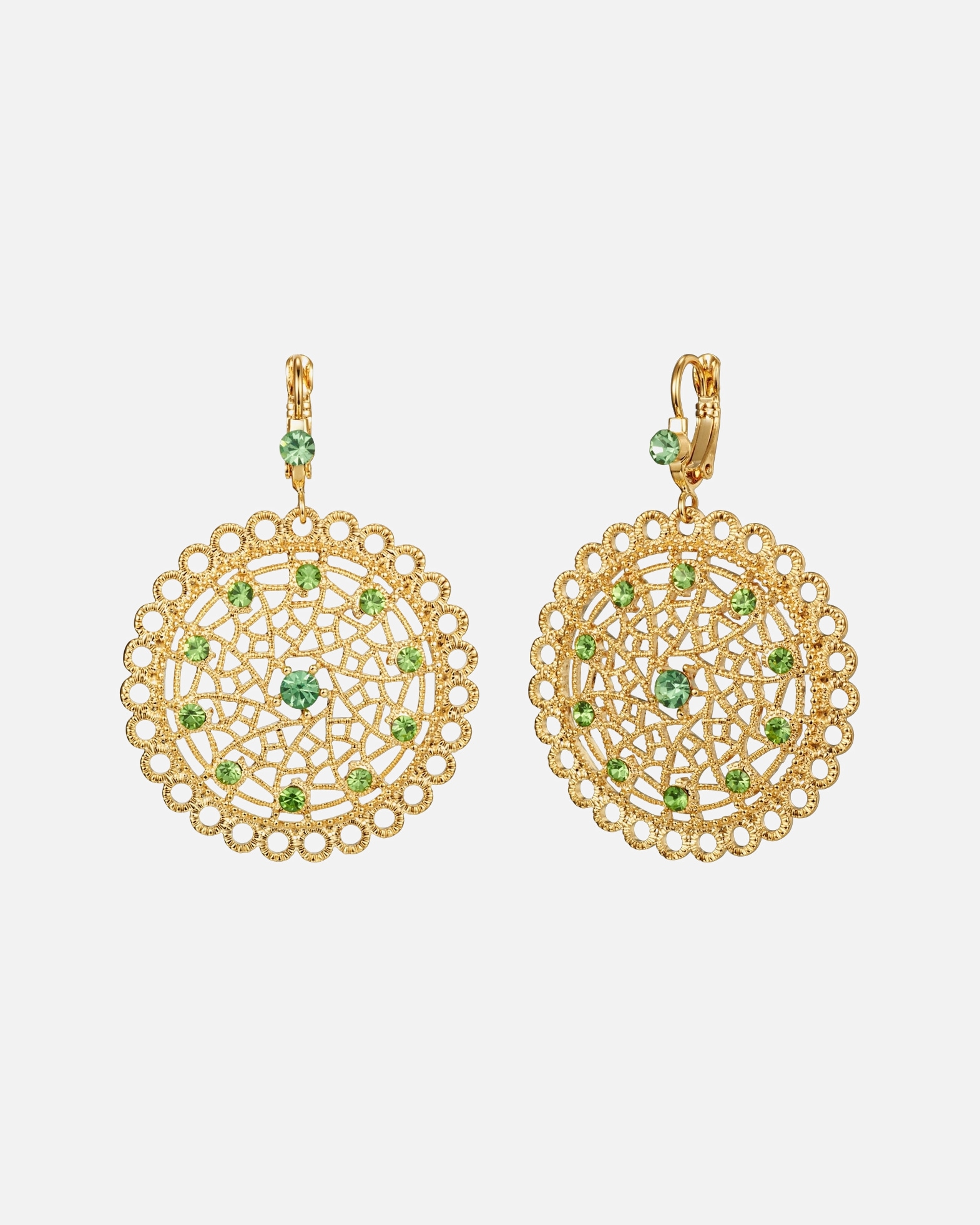 Kolczyki dla Kobieta Lulu & Jane Kolczyki Stop metali Żółte złoto 57,8 mm