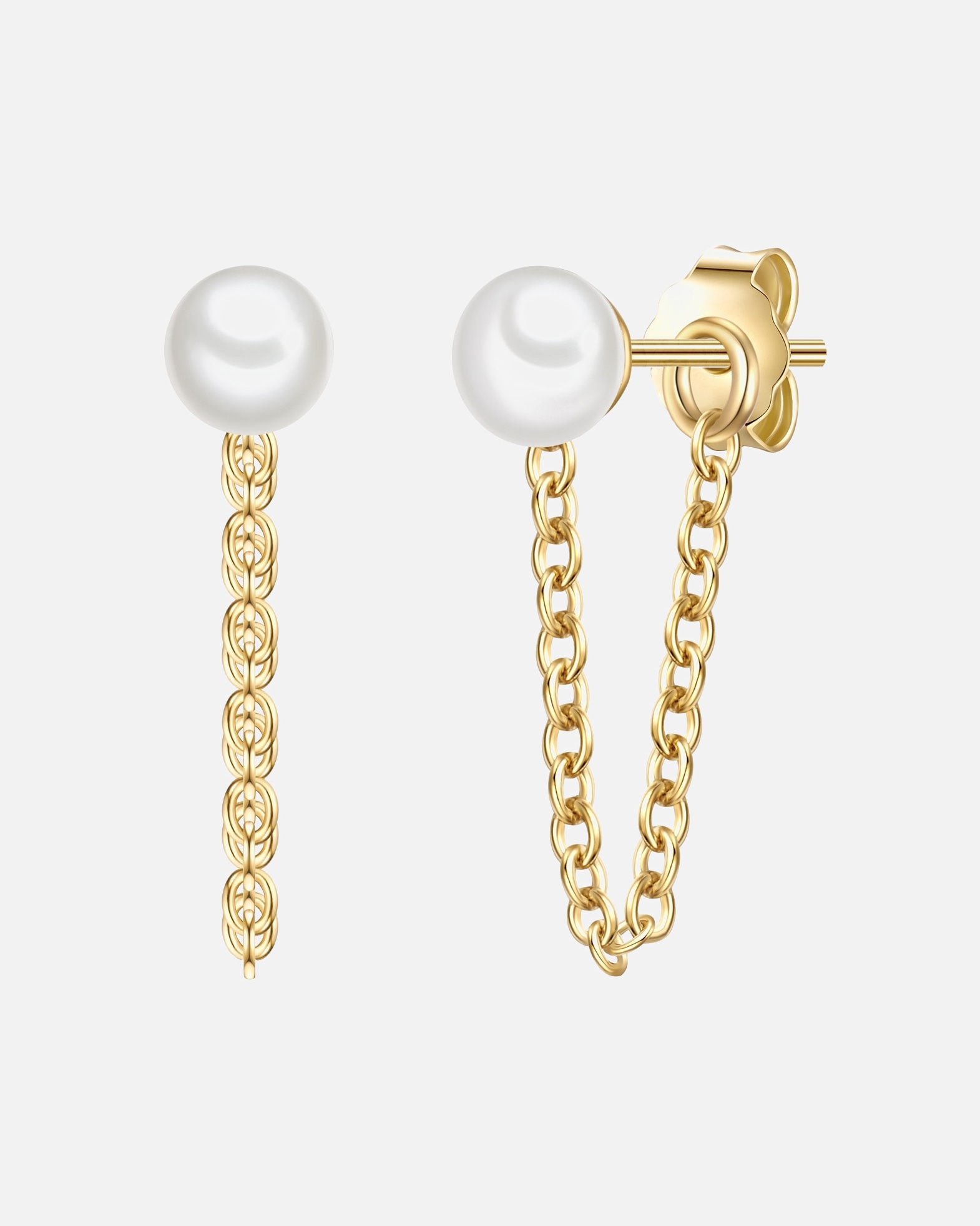 Kolczyki dla Kobieta Glanzstücke München Kolczyki Srebro wysokiej próby Żółte złoto 14,7 mm