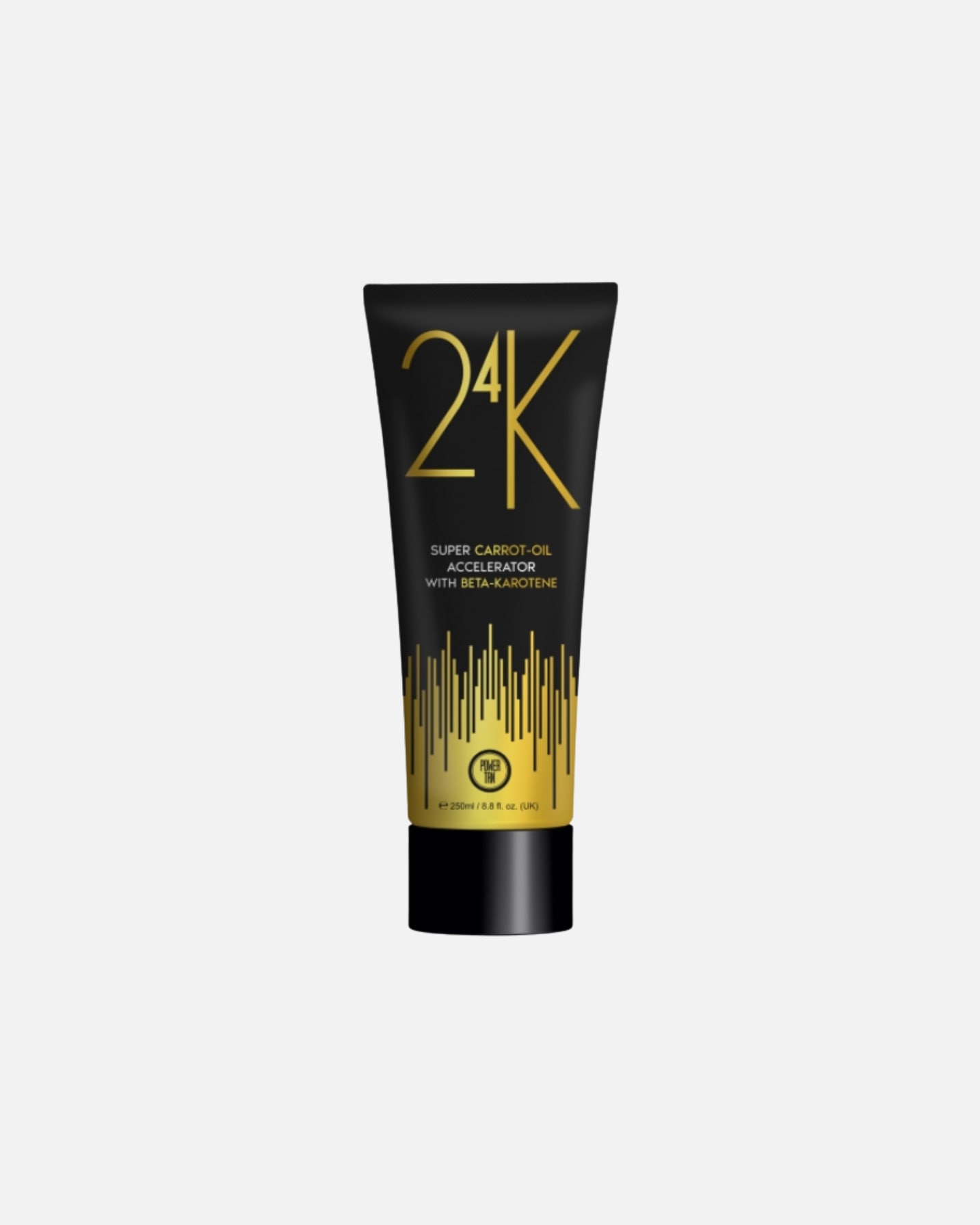 Balsam do opalania dla Unisex Power Tan Default Brand Line Przyspieszacz opalania z marchwią i beta-karotenem dla intensywnej i trwałej opalenizny 250 ml
