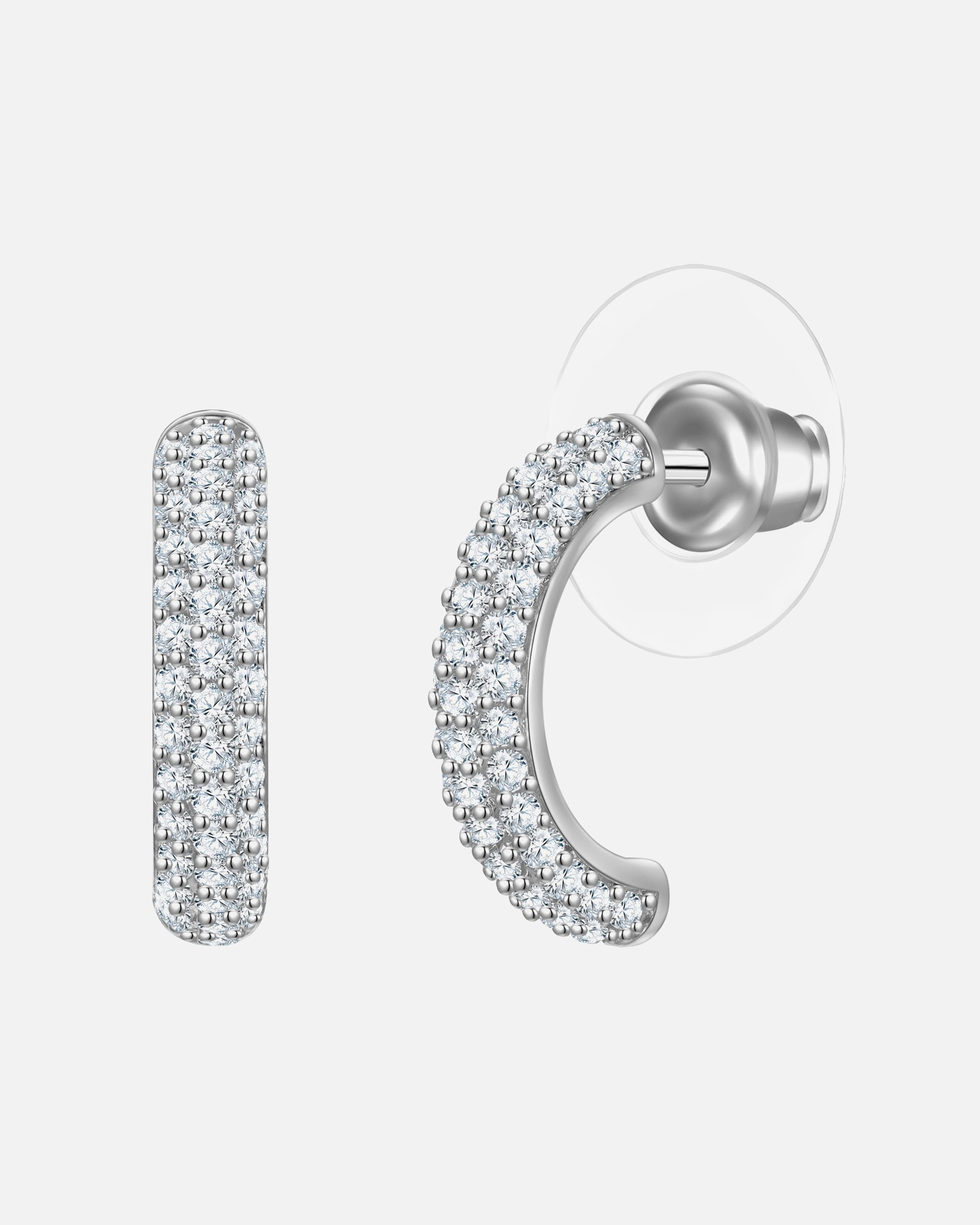 Obrączki dla Kobieta Kolczyki z Mosiadz w Srebrny 15,1 mm