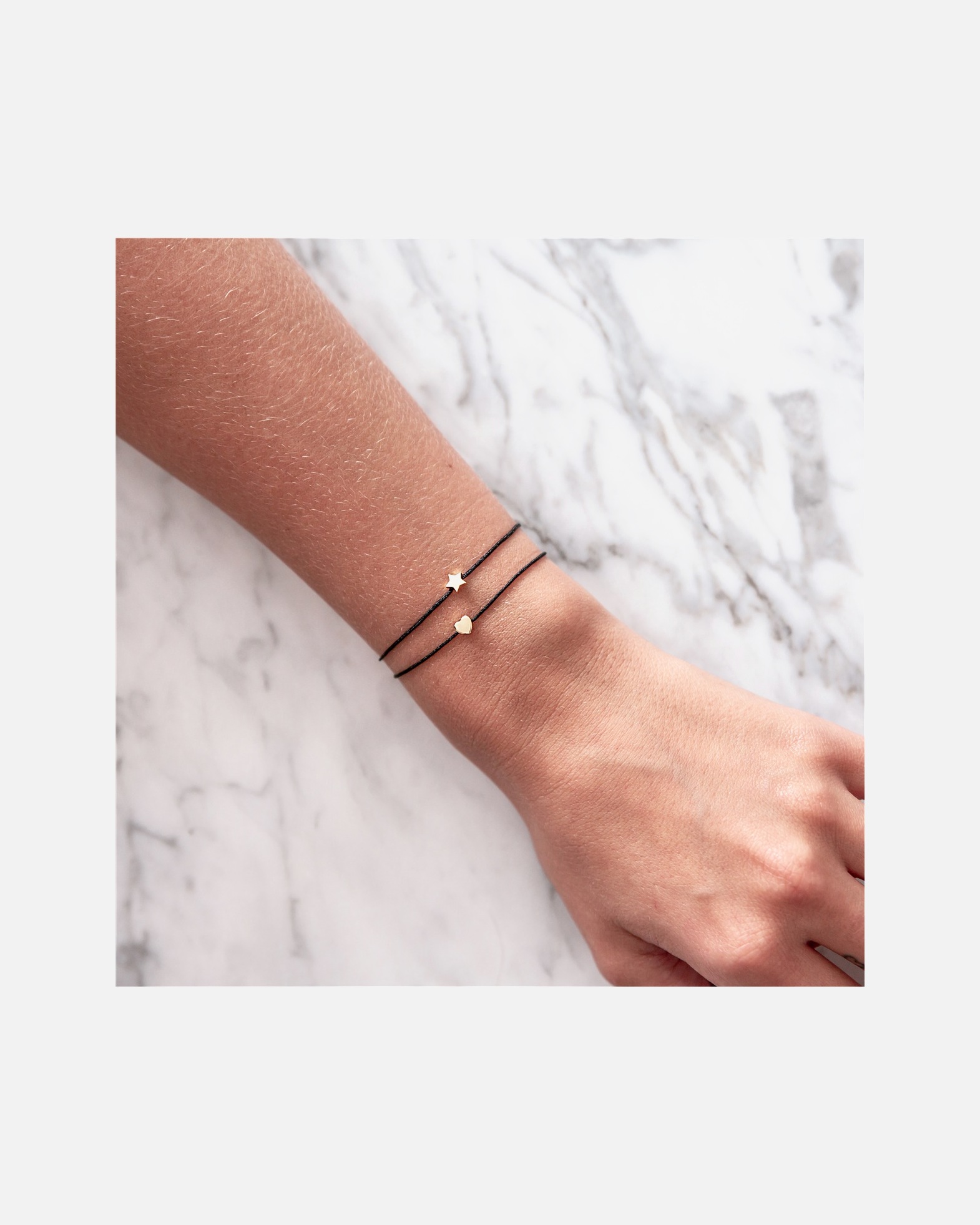 Bransoletka dla Kobieta Glanzstücke München Srebrna bransoleta Gwiazda srebro wysokiej próby żółte złoto 15,0 - 22,0 cm, flexibel einstellbar