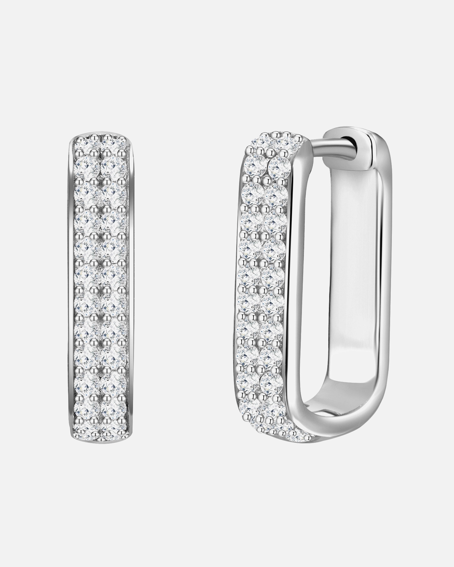 Obrączki dla Kobieta Kolczyki z Srebro wysokiej próby w Srebrny 15,1 mm