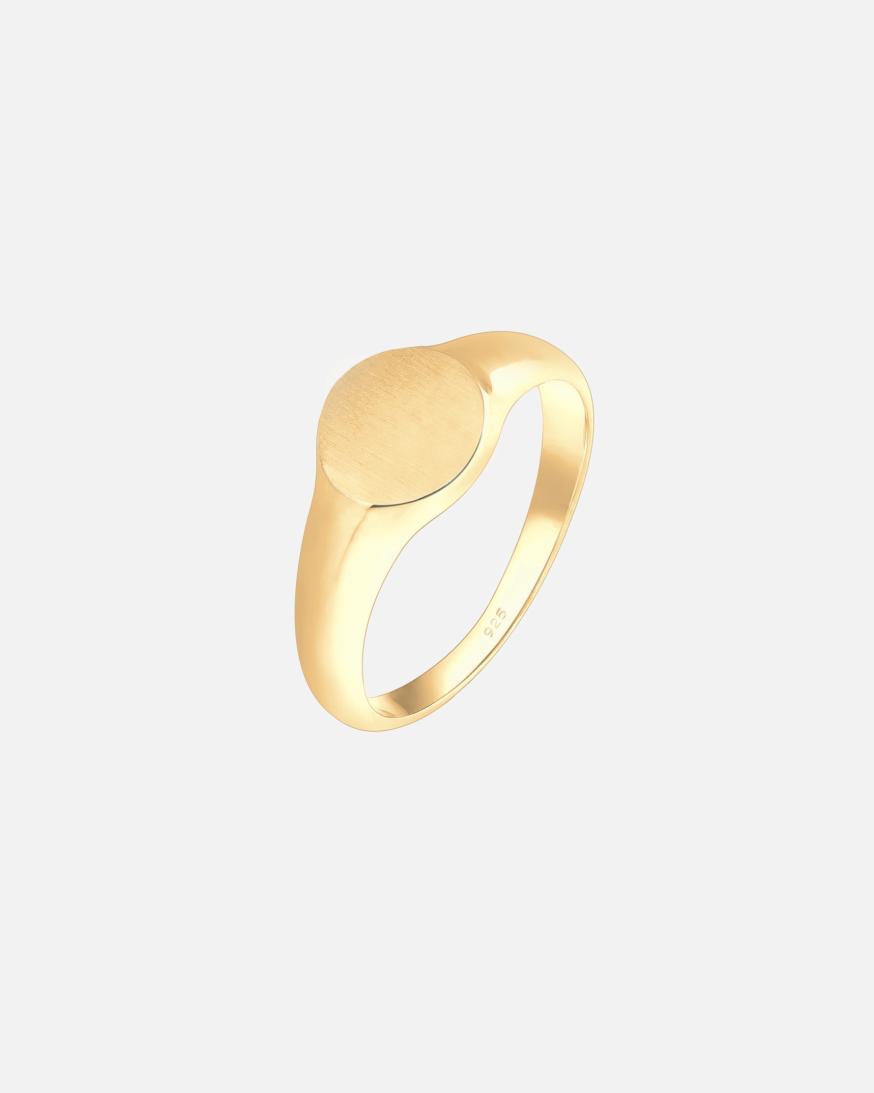 Pierścionek dla Kobieta Elli Siegelring Royal Matt Geo Basic Trend 925 Silber 50