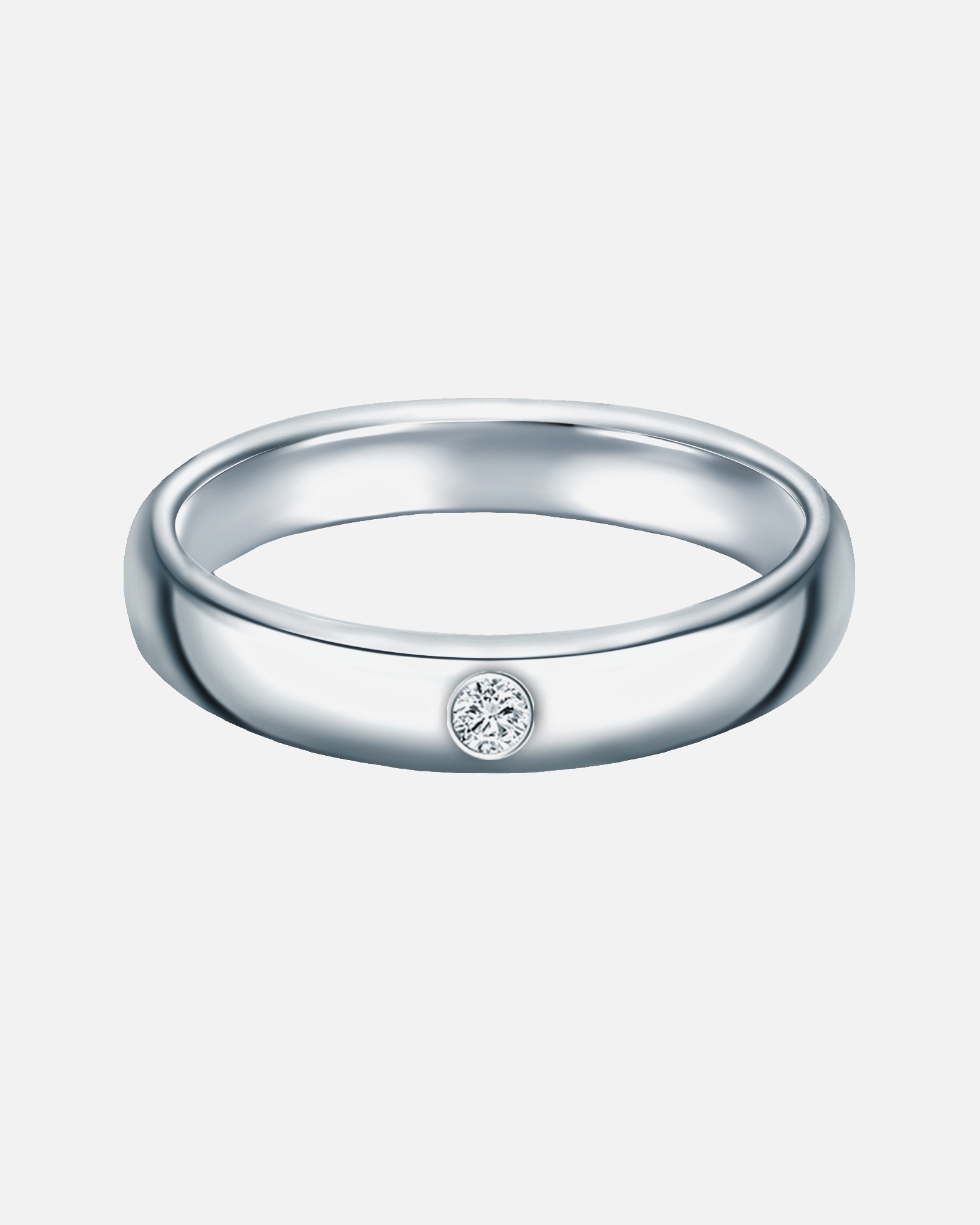 Pierścionek dla Kobieta Pierścionek z Srebro wysokiej próby w Srebrny 52