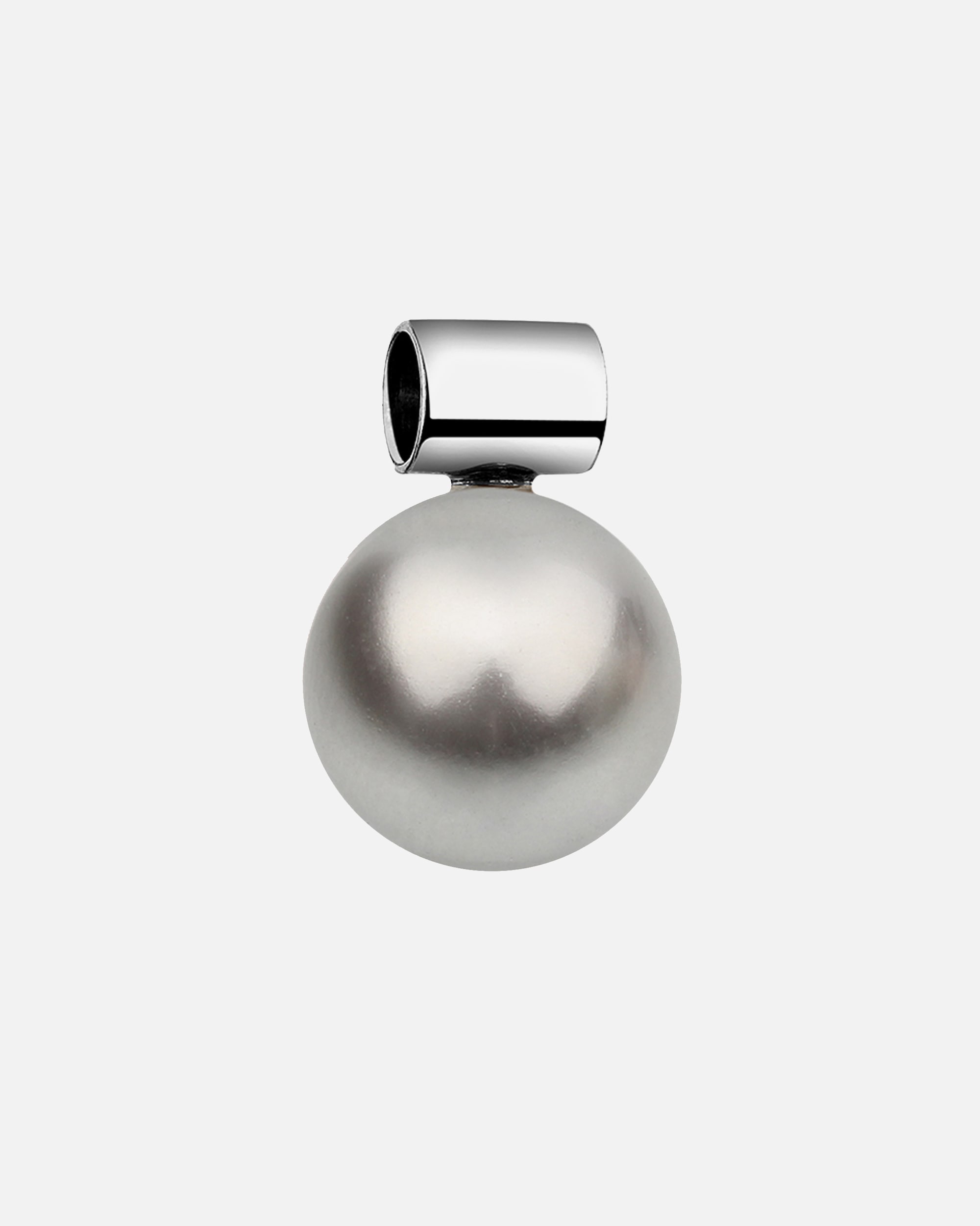 Zawieszka dla Kobieta Nenalina Damski wisiorek z perłą wykonany ze srebra próby 925 Sterling Silver 846504-190 Szary