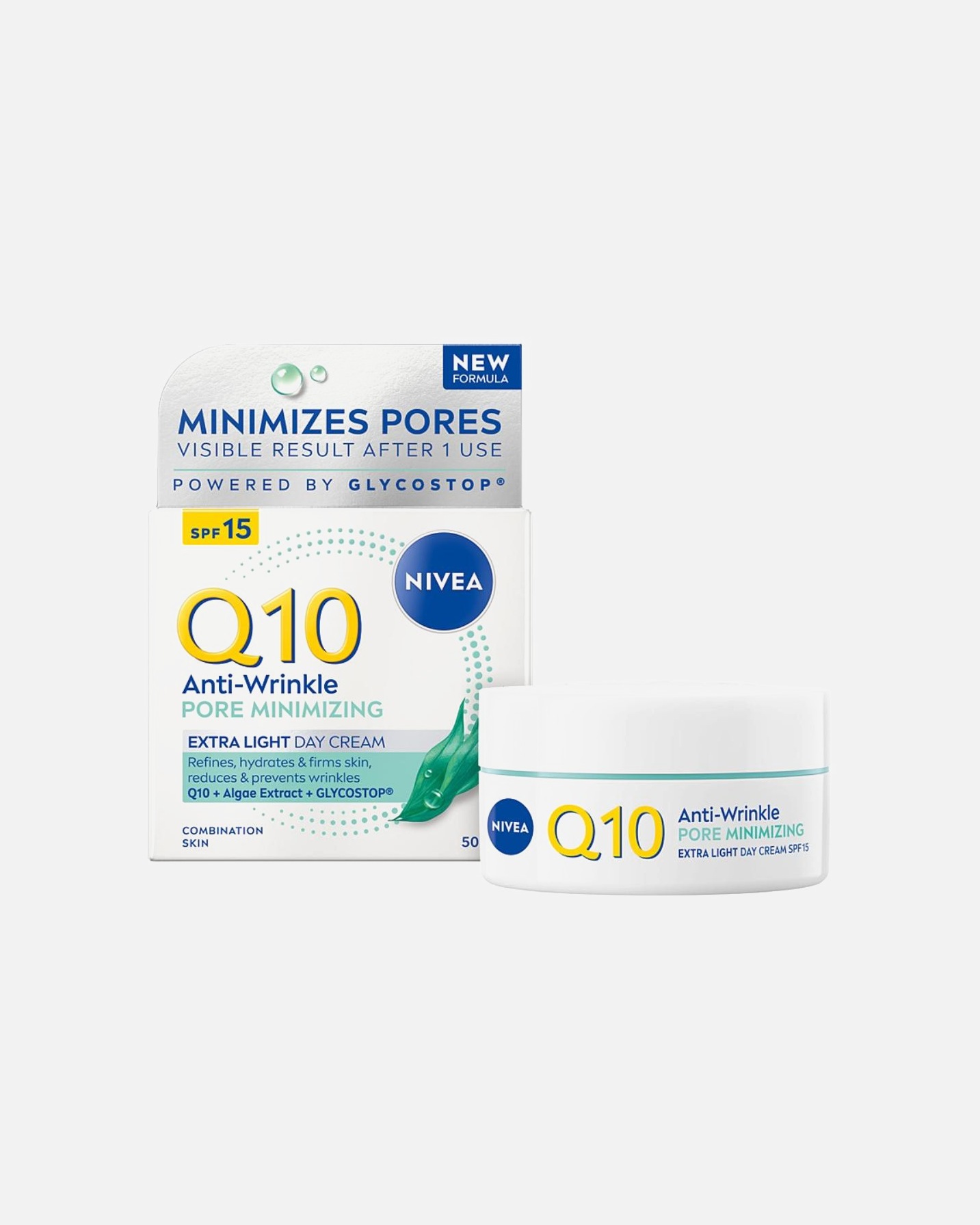 Krem do twarzy dla Kobieta NIVEA Q10 Przeciwzmarszczkowe Wygładzenie 50 ml