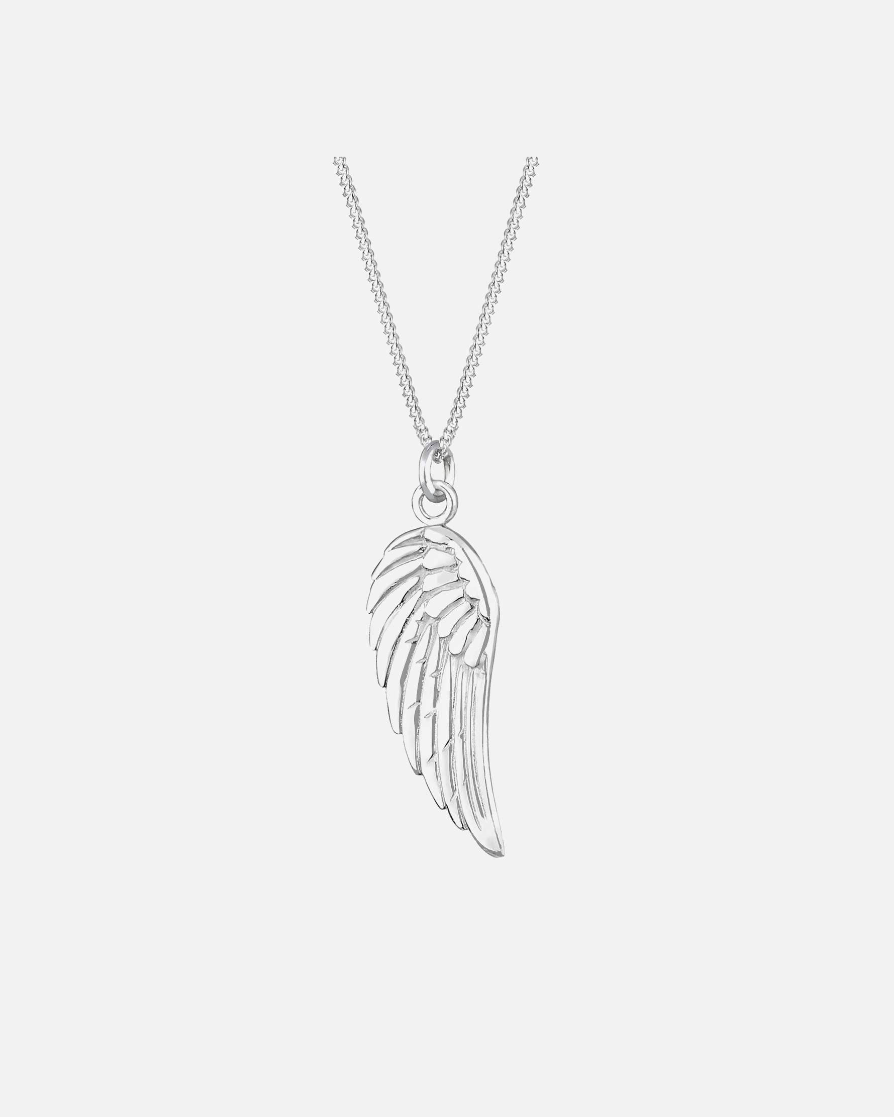 Naszyjnik dla Kobieta Elli Damski wisior Anielskie Skrzydła Symbol Boho Trend w srebrze 925 Sterling Silver silberfarben