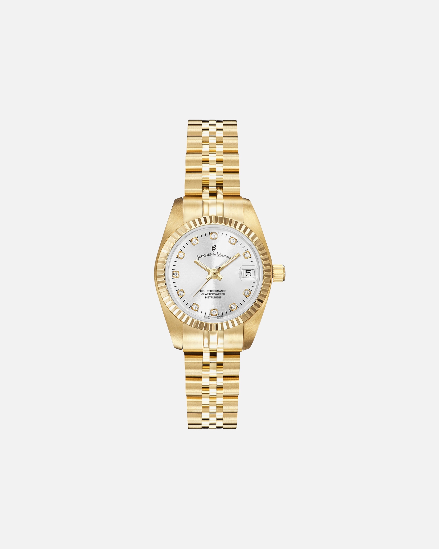 Zegar dla Kobieta Jacques du Manoir Default Brand Line Jacques du Manoir Inspiration damen Uhr Gold NRO.12 Jacques du Manoir Inspiration damen Uhr Gold NRO.12