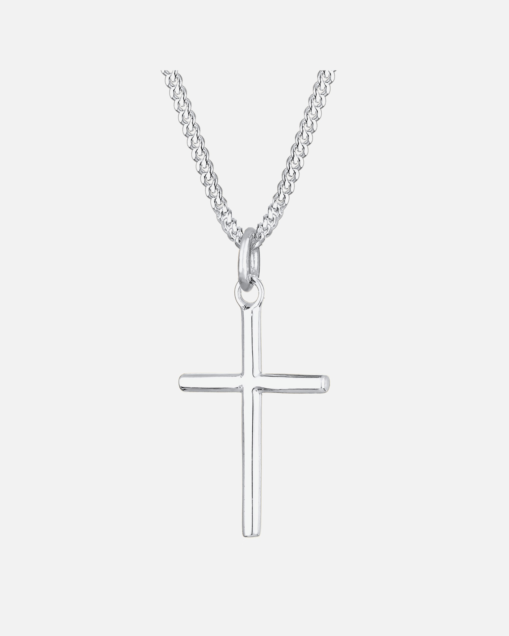 Naszyjnik dla Kobieta Elli Damski wisior krzyżyk Basic ze srebra próby 925 Sterling Silver silberfarben