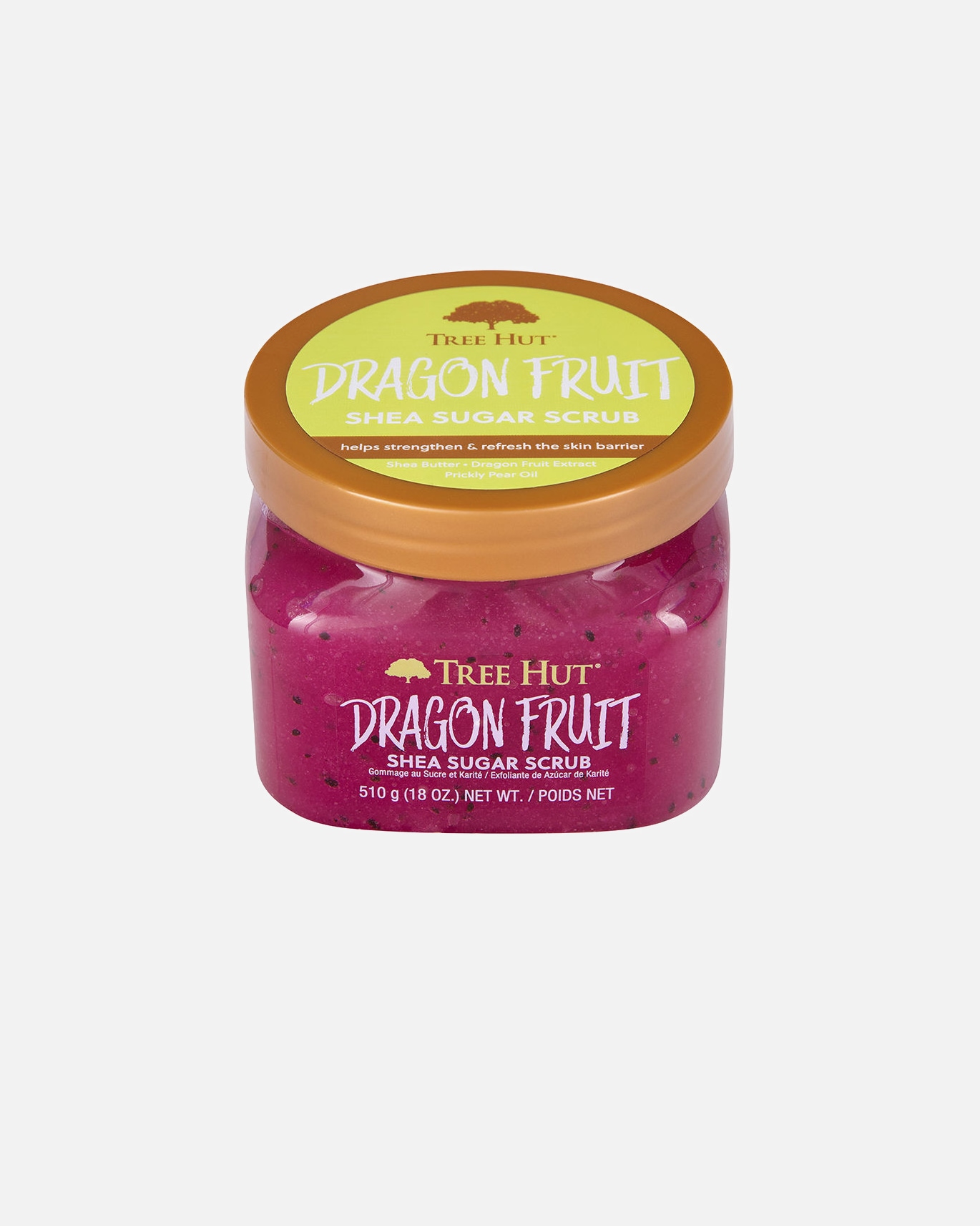 Peeling do ciała dla Unisex Tree Hut Peeling cukrowy z owocu smoczego 510 gr