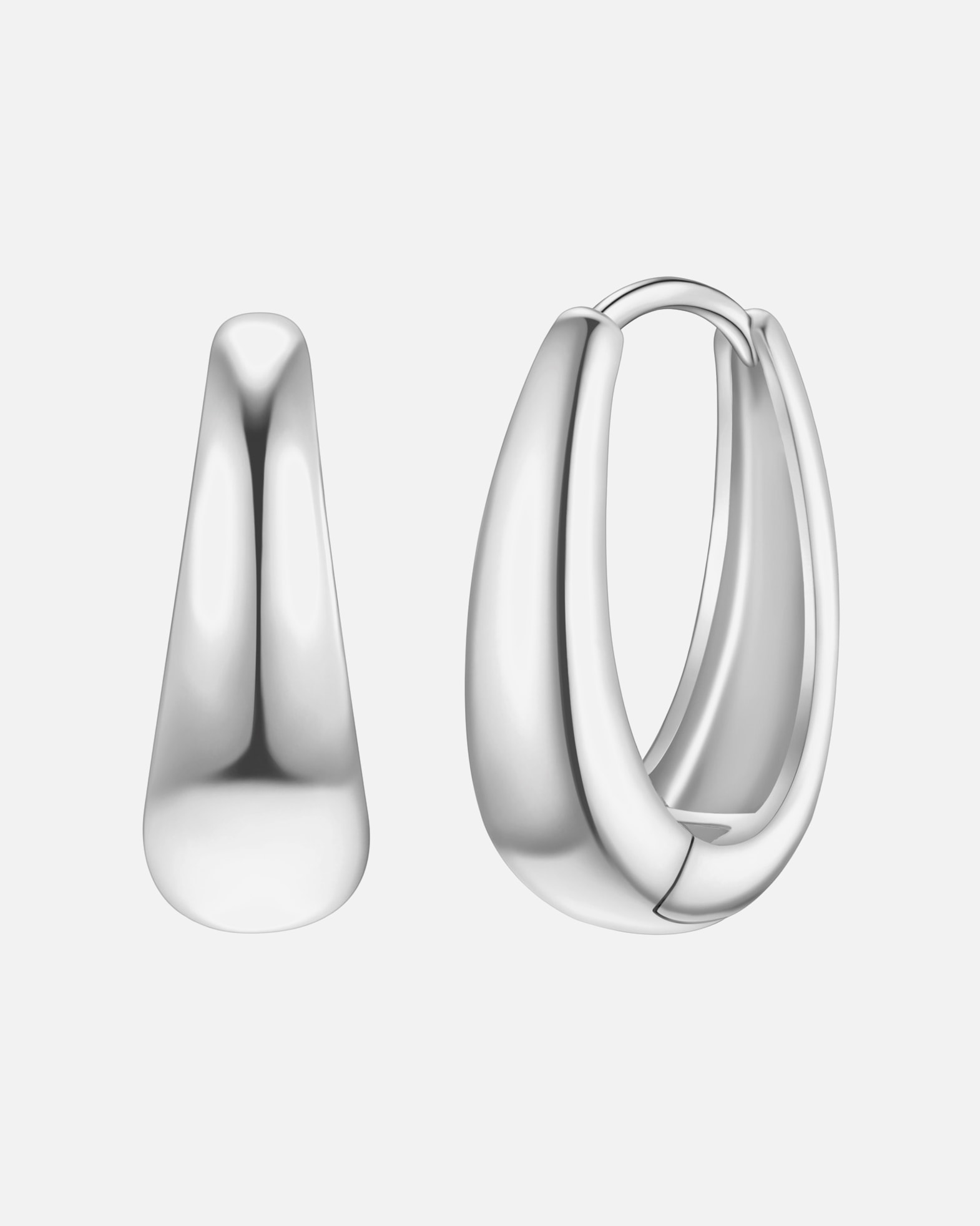 Obrączki dla Kobieta Yokoamii Kolczyki kola z posrebrzanego mosiadzu 25,1 mm