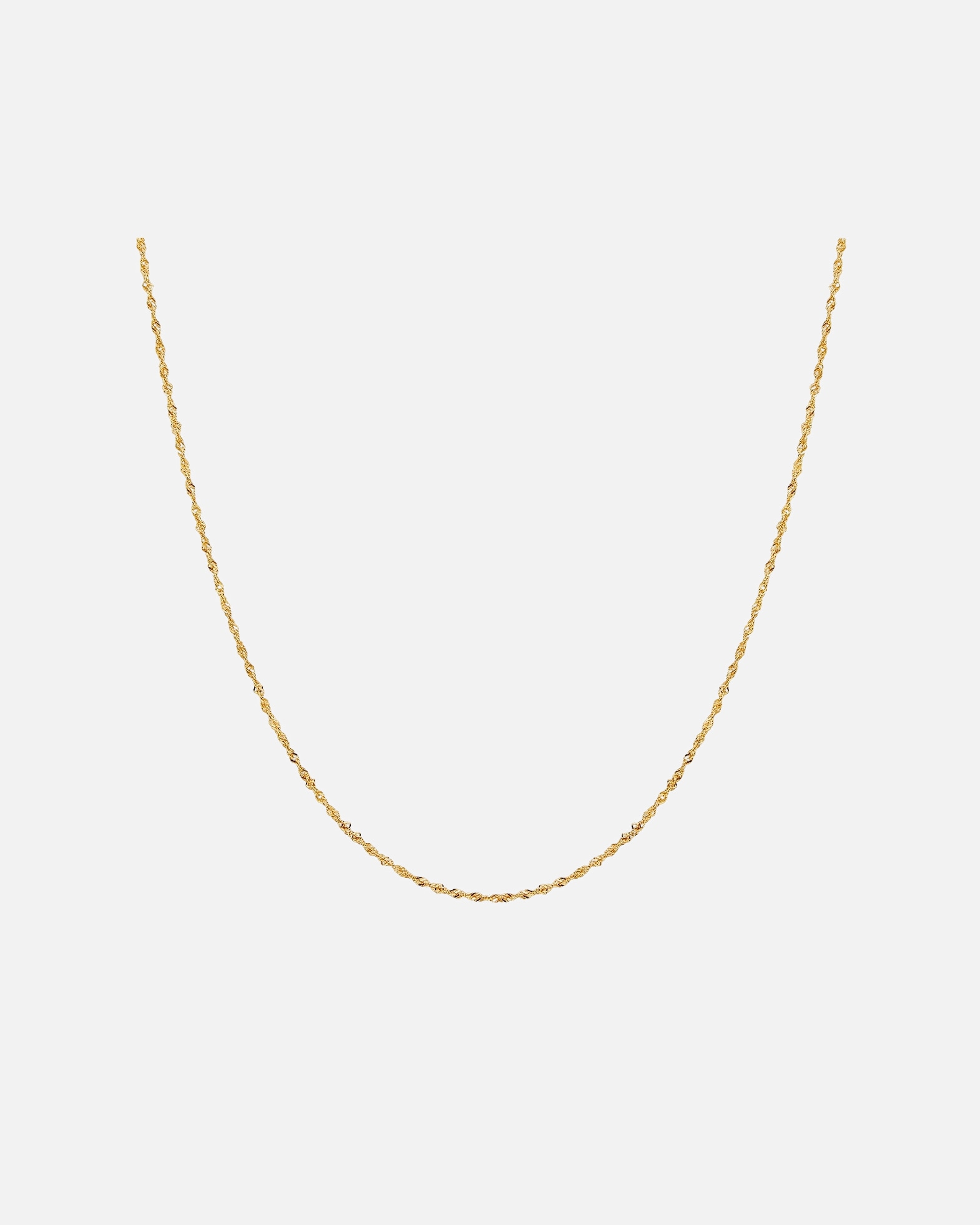 Naszyjnik dla Kobieta Glanzstücke München Naszyjnik srebrny srebro wysokiej próby żółte złoto 50 cm