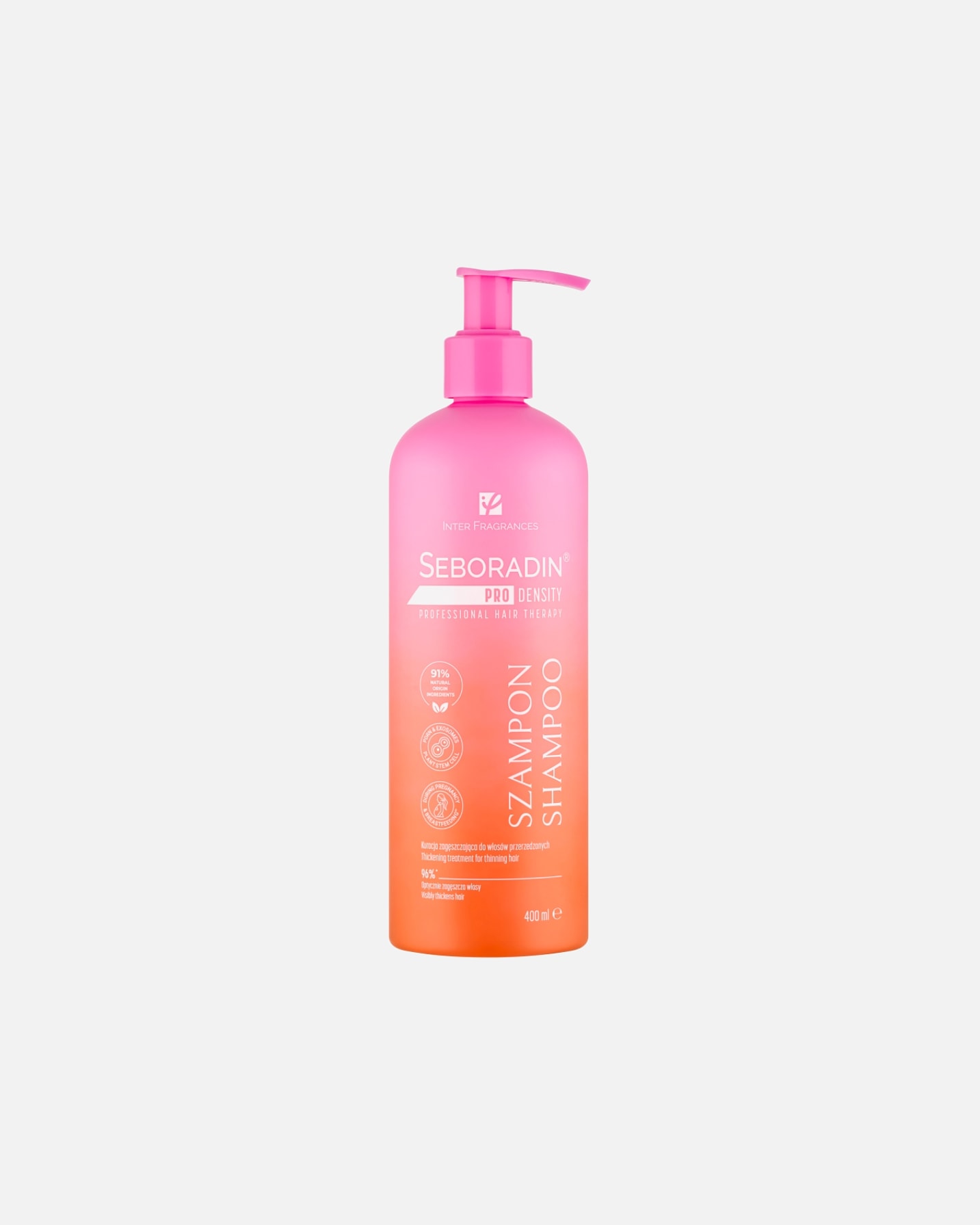 Szampon do włosów dla Kobieta Seboradin Pro Density 400 ml