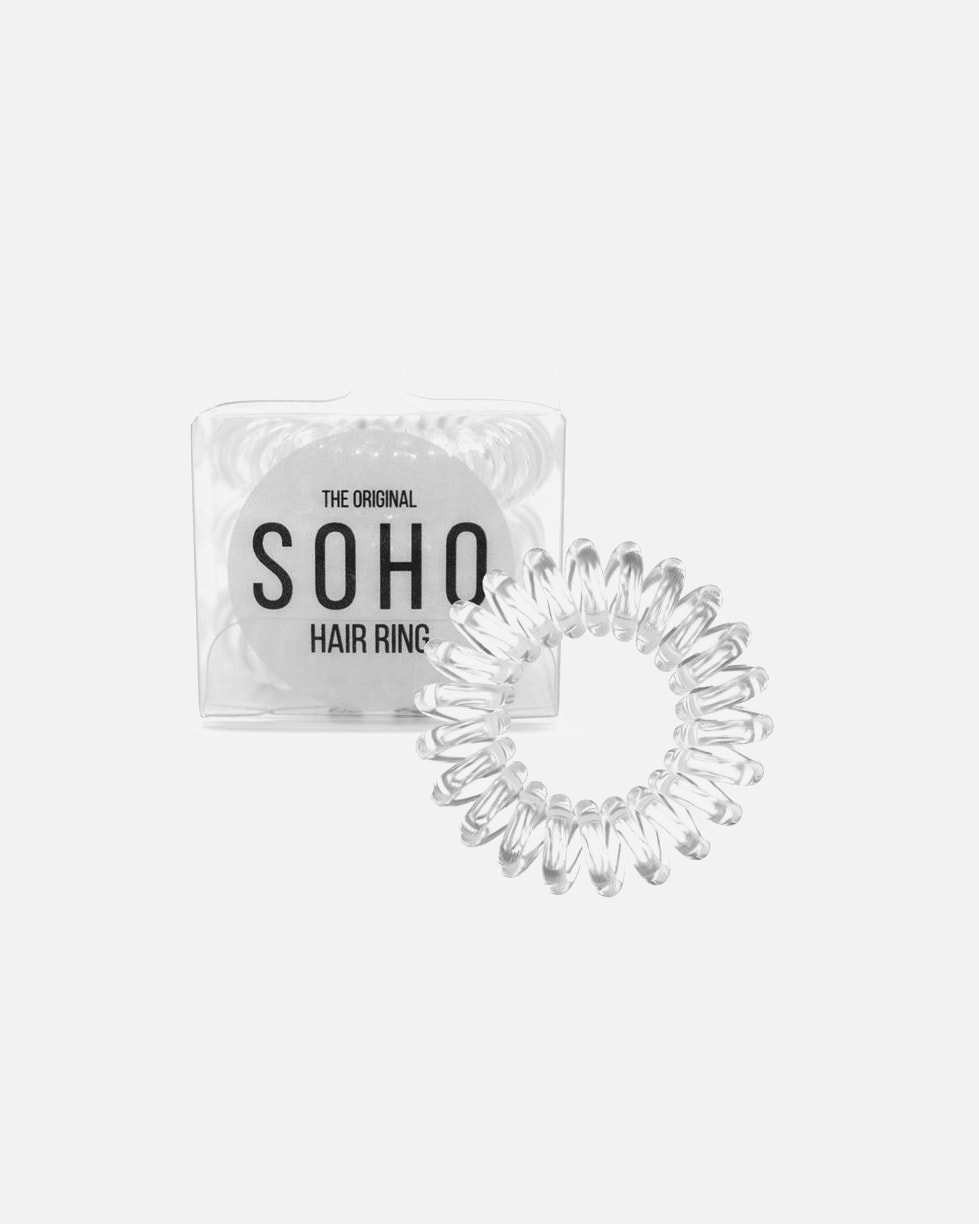 Gumka do włosów dla Unisex SOHO Spiral gumka do włosóws - Przeźroczysta Przezroczysty