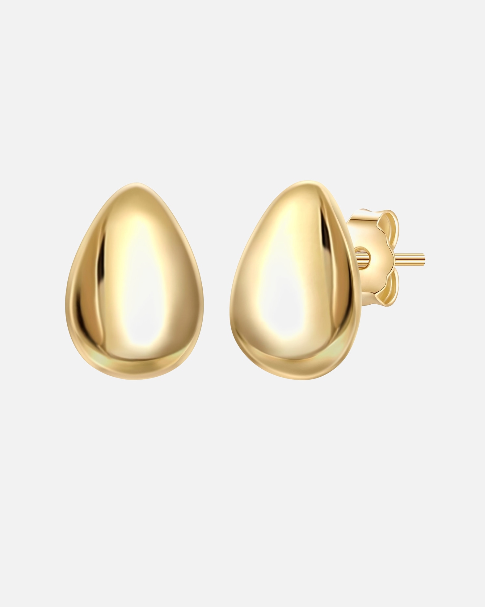 Kolczyki dla Kobieta Glanzstücke München Kolczyki ze srebra próby 925 w kolorze zóltego zlota 9,8 mm