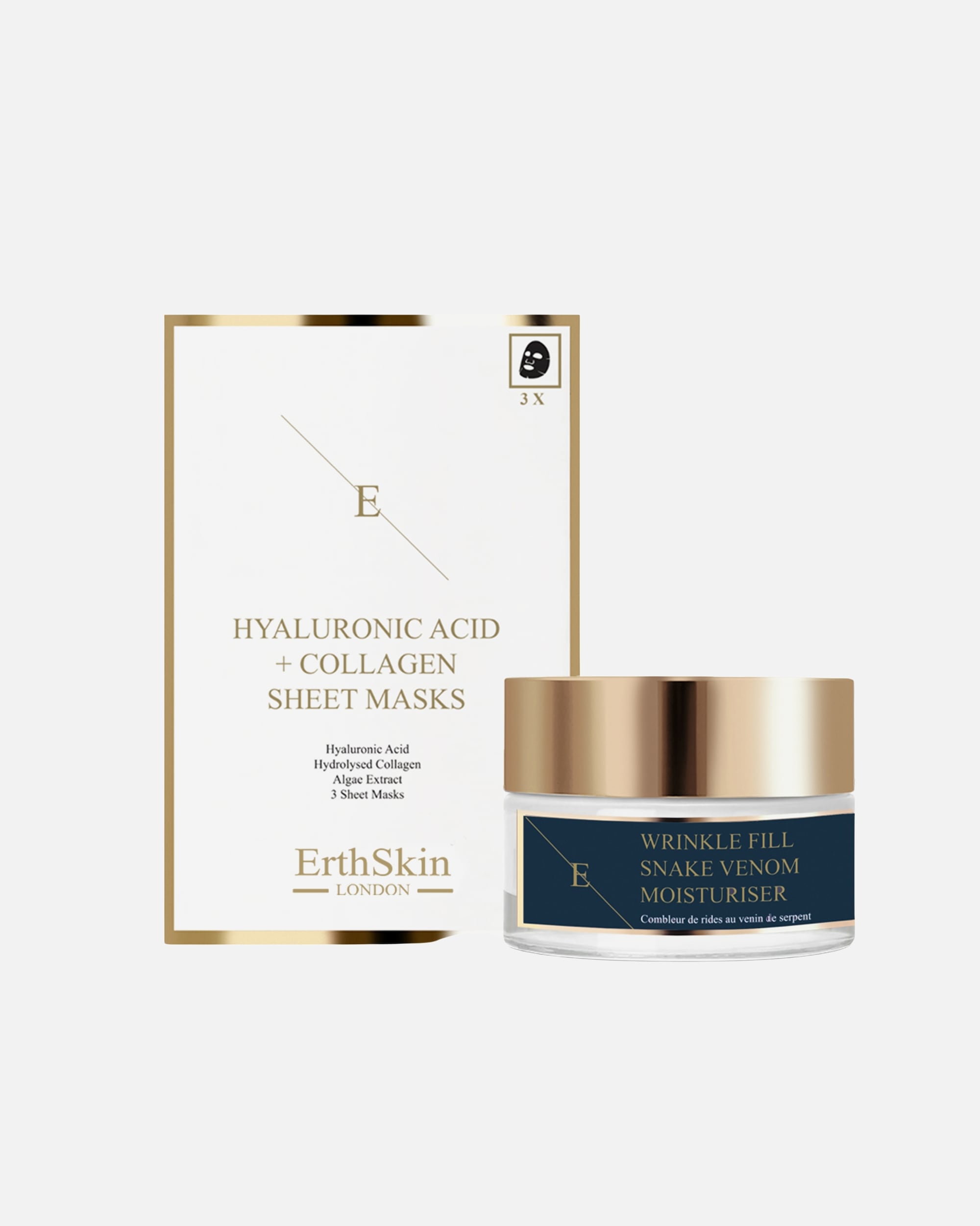 Zestaw do pielęgnacji twarzy dla Kobieta Duet prezentów i masek węża 1 sztukakaka