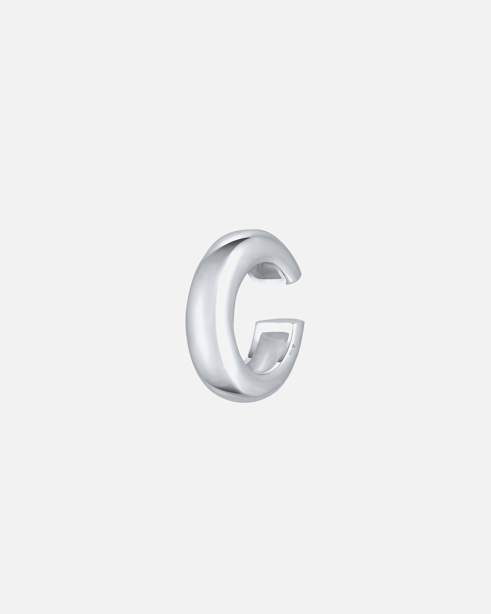 Ozdoba ucha dla Kobieta Elli Damska nausznica Basic Chunky ze srebra próby 925 Sterling Silver silberfarben