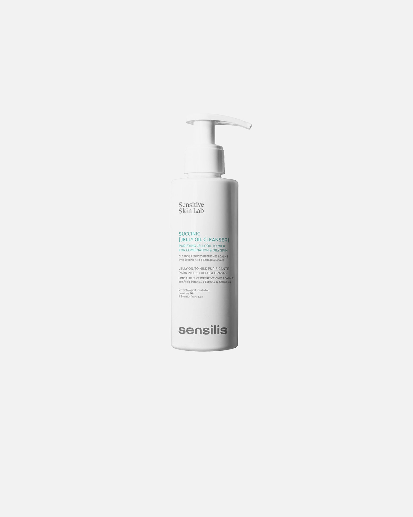 Żel myjący do twarzy dla Unisex SENSILIS Default Brand Line Sukcynowy żel w oleju 150 ml
