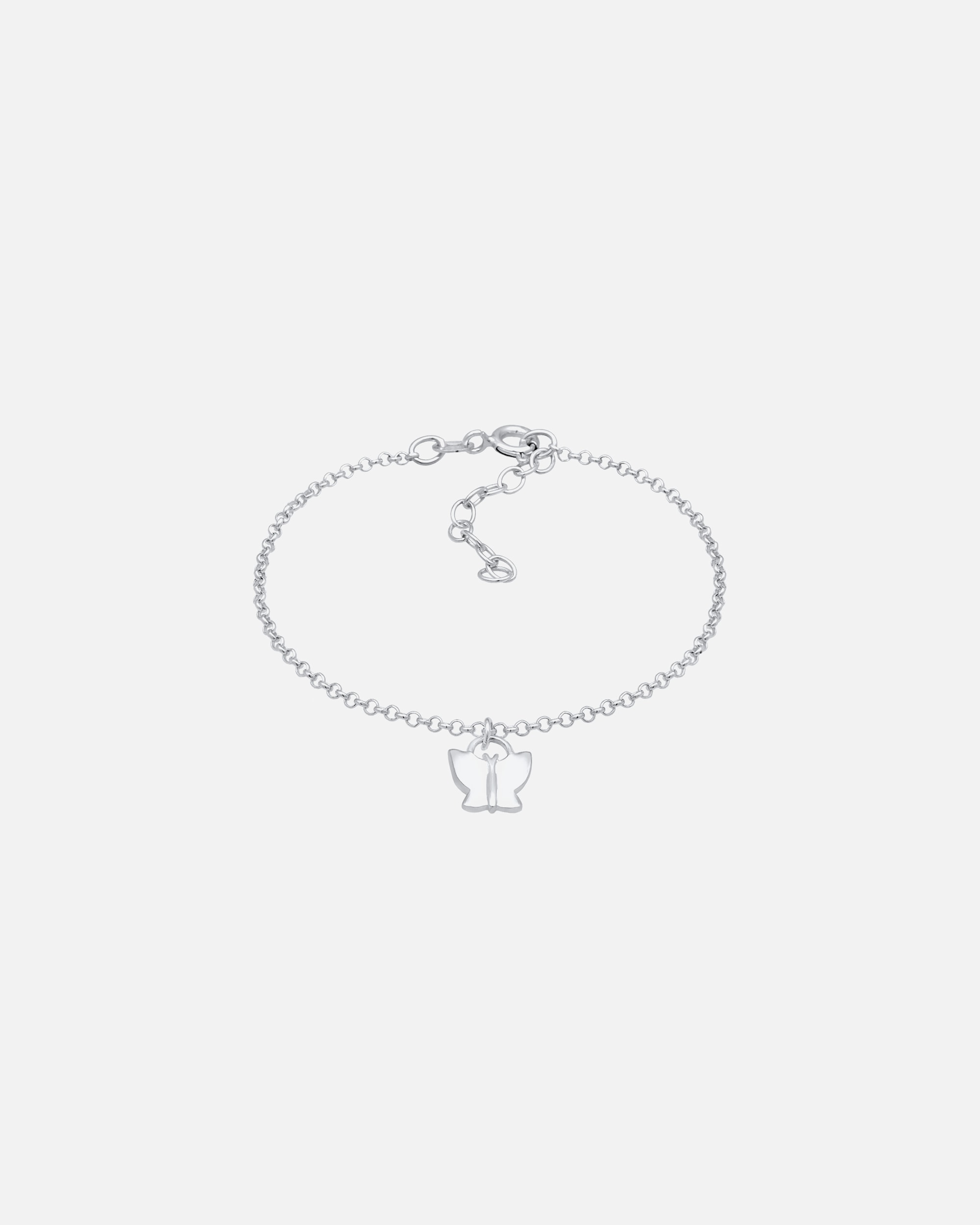 Bransoletka dla Kobieta Elli Dziecięcy wisiorek Motylek Zabawny ze srebra próby 925 Sterling Silver 14