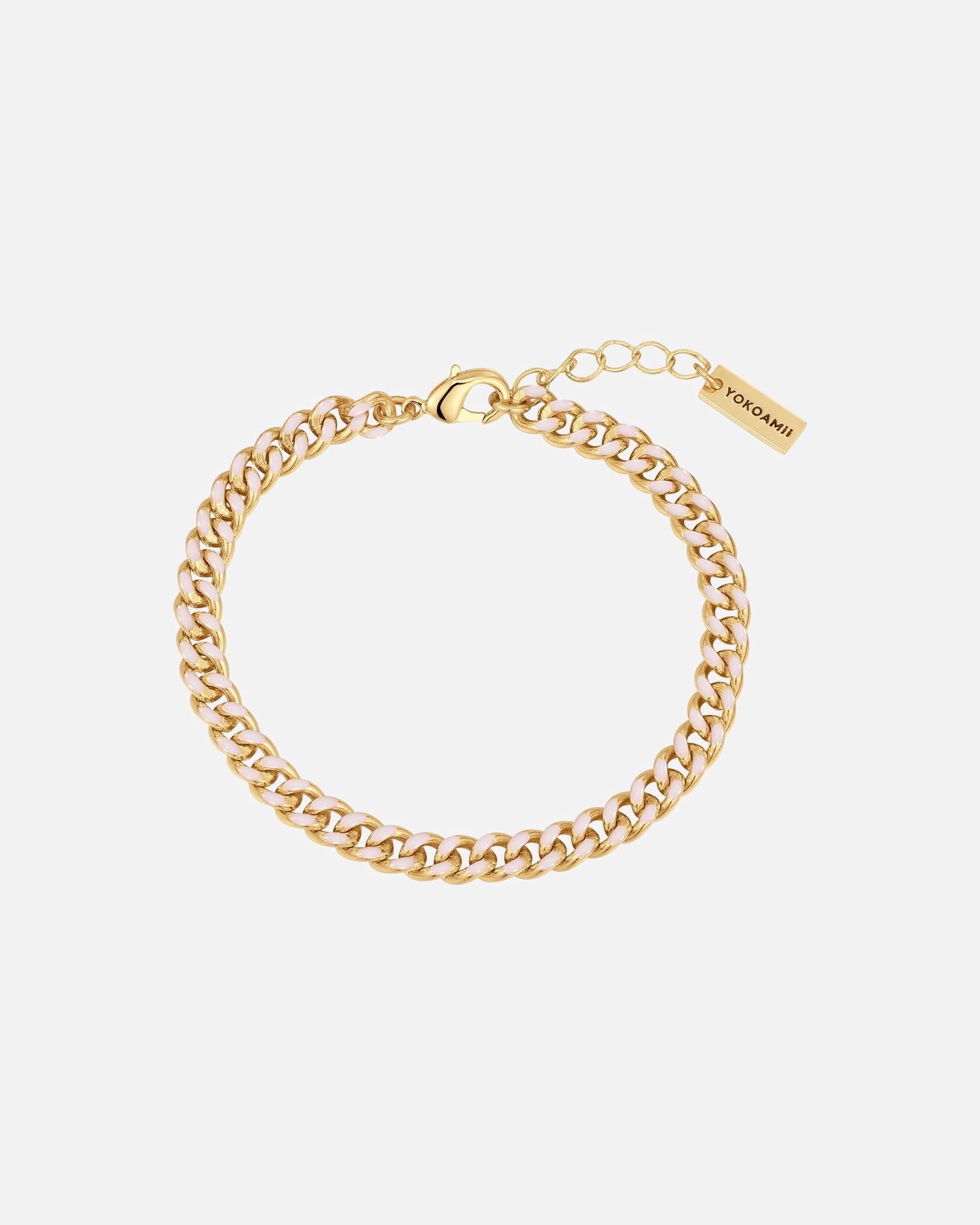 Bransoletka dla Kobieta Bransoletka Mosiadz Żółte złoto 17,0 cm Basislänge + 3,0 cm Verlängerung