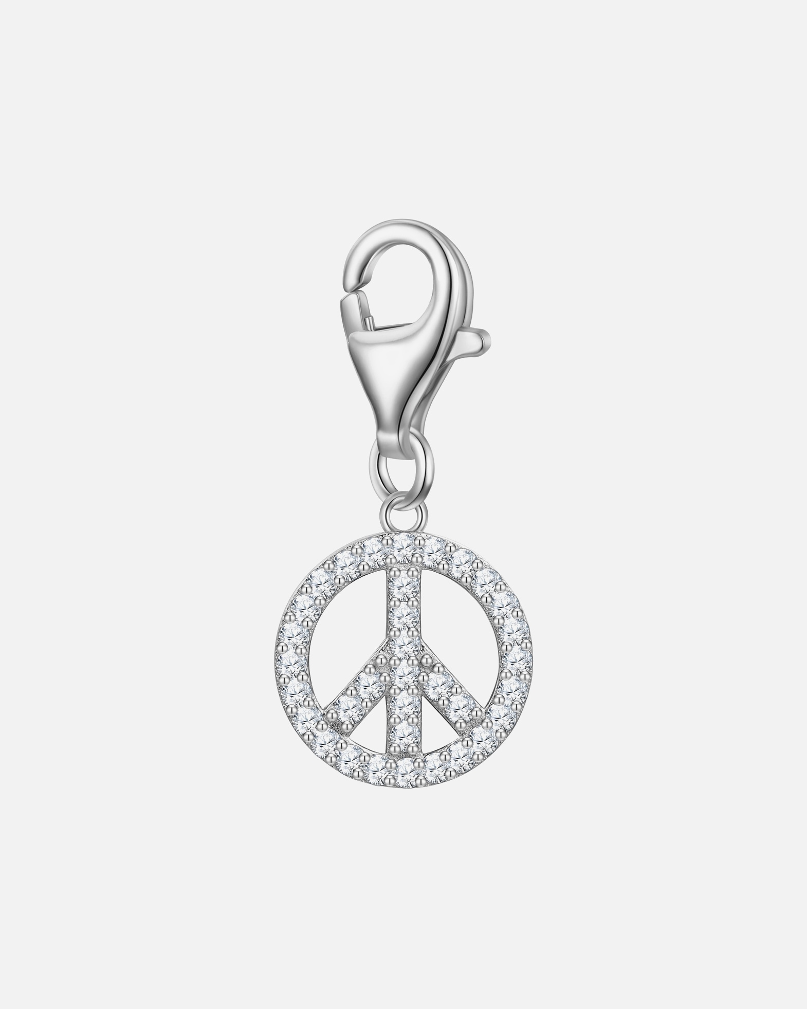 Zawieszka dla Kobieta Charm Peace Srebro wysokiej próby Srebrny 19,4 mm