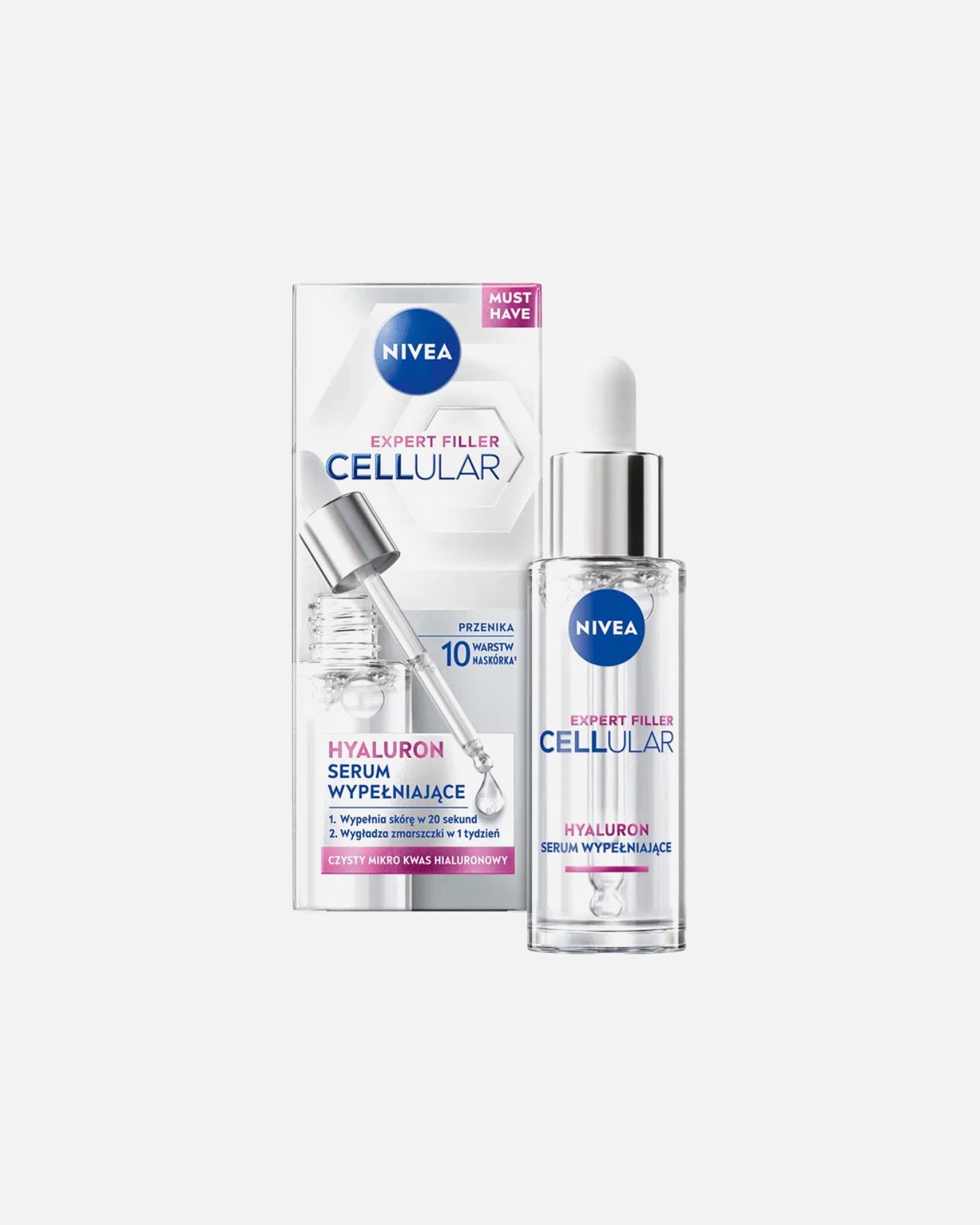 Emulsja do twarzy dla Kobieta NIVEA Cellular Expert Filler Hyaluron 30 ml