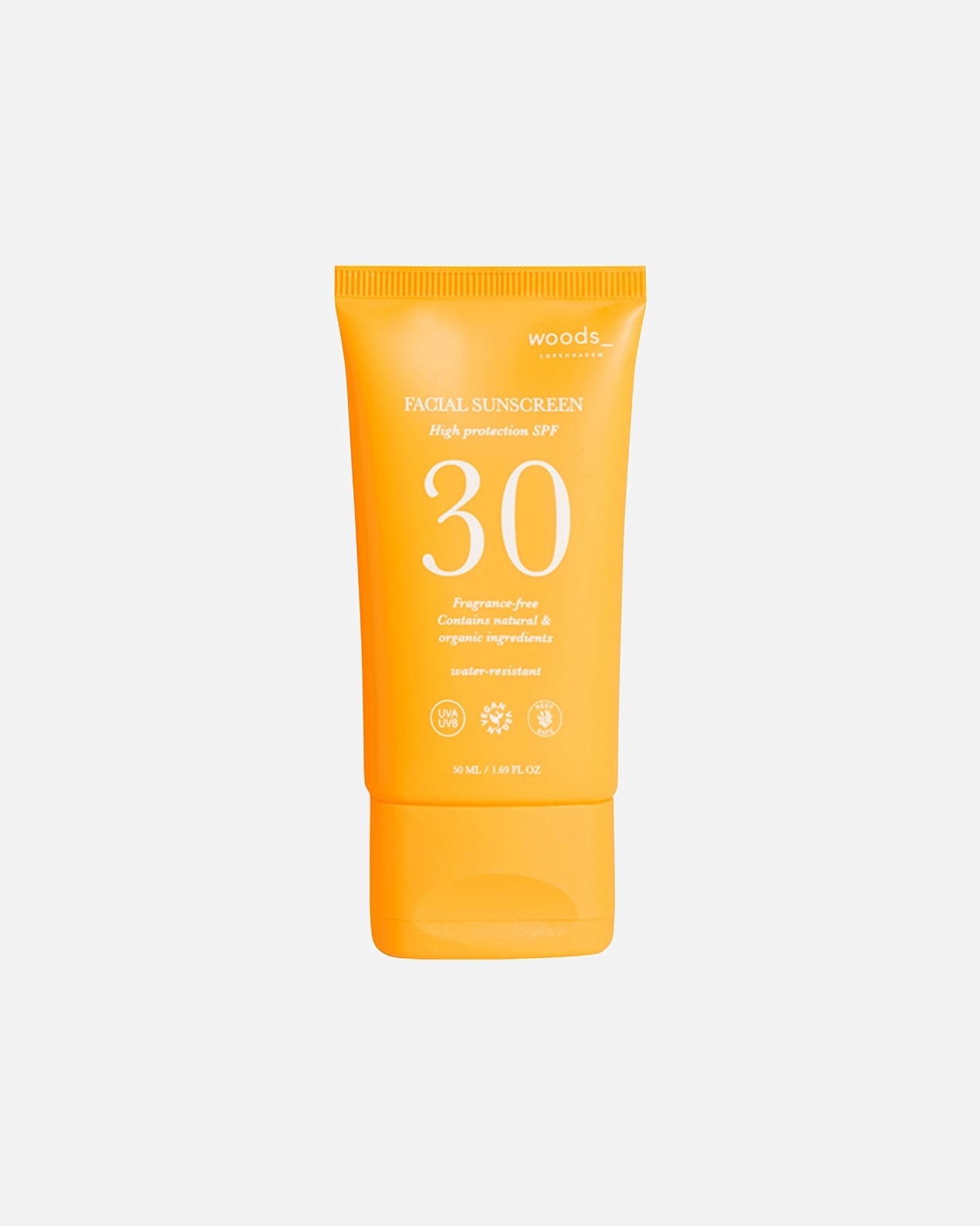 Krem do opalania dla Unisex Woods Copenhagen Default Brand Line Facial Sunscreen SPF30 50 ml