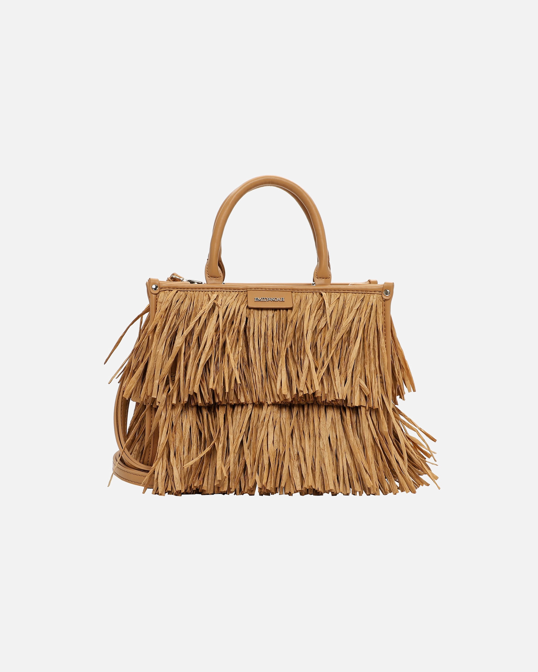 Torba dla Kobieta Emily & Noah Torebka Shopper E&N Josephina Cognac