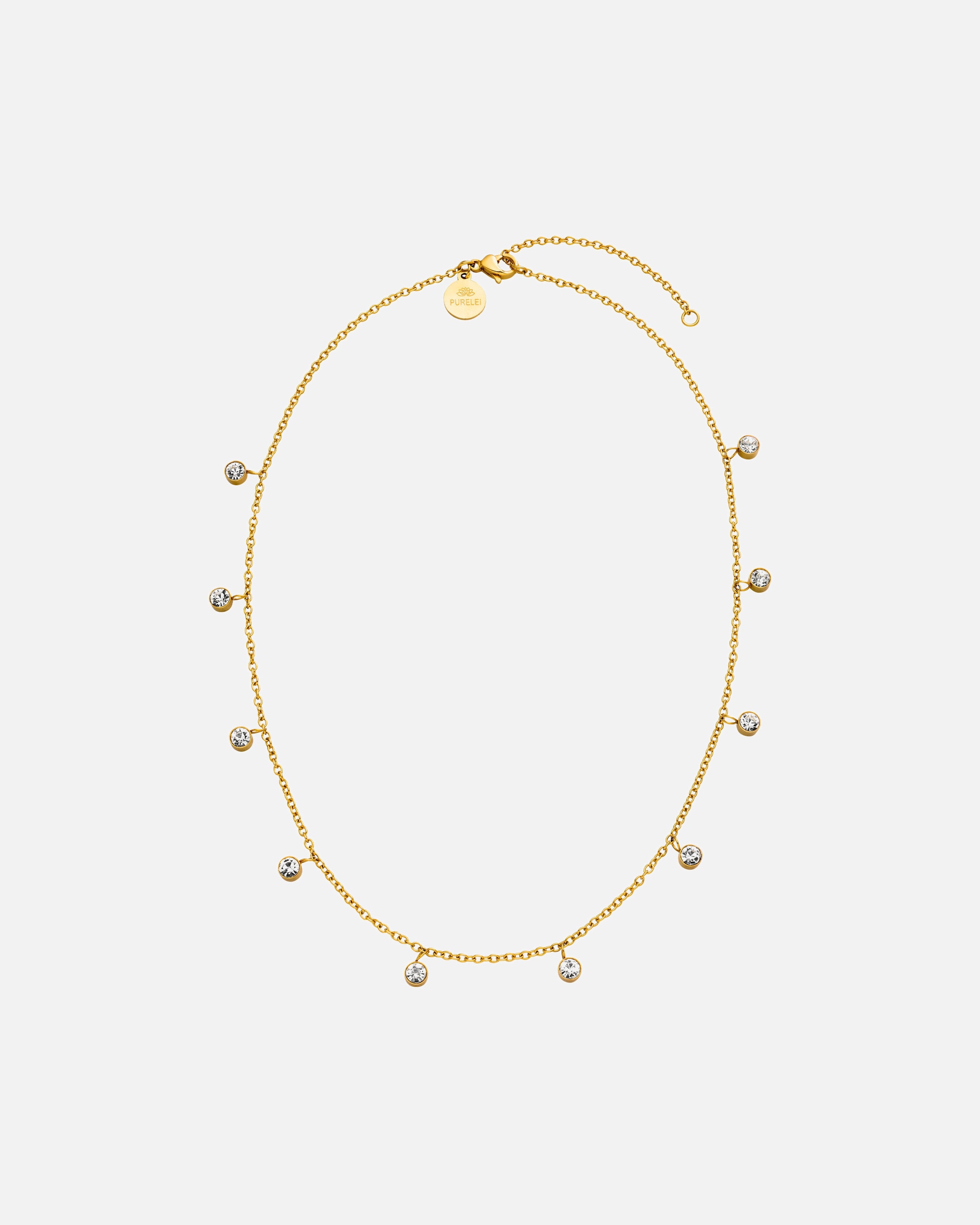 Naszyjnik dla Unisex Purelei Purelei Naszyjnik Nani Złoto