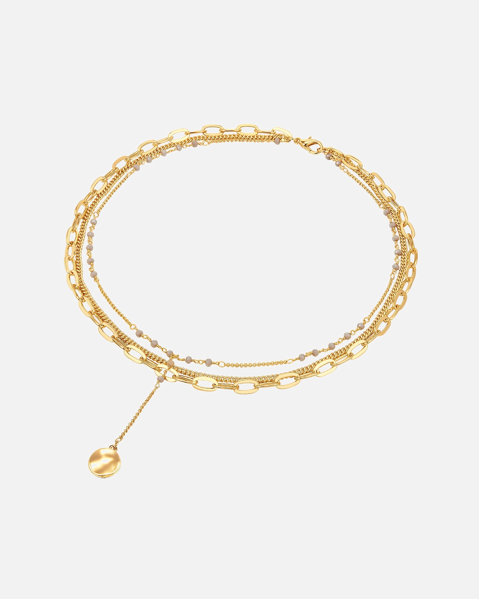 Naszyjnik dla Kobieta Lulu & Jane Stop metali 49,0/51,0/53,0 cm