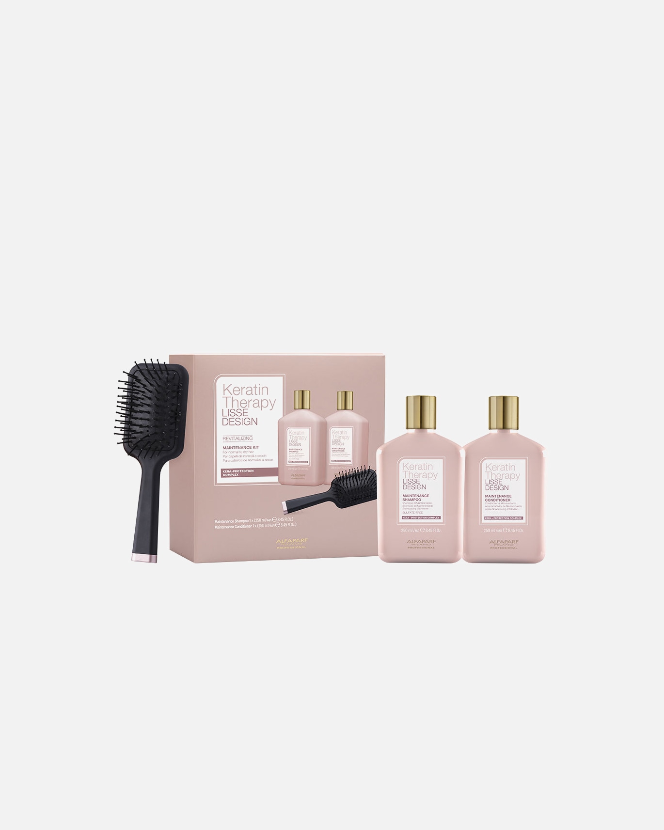 Zestaw do pielęgnacji włosów dla Unisex ALFAPARF MILANO LISSE DESIGN KERATYNOWA TERAPIA 1 sztuka