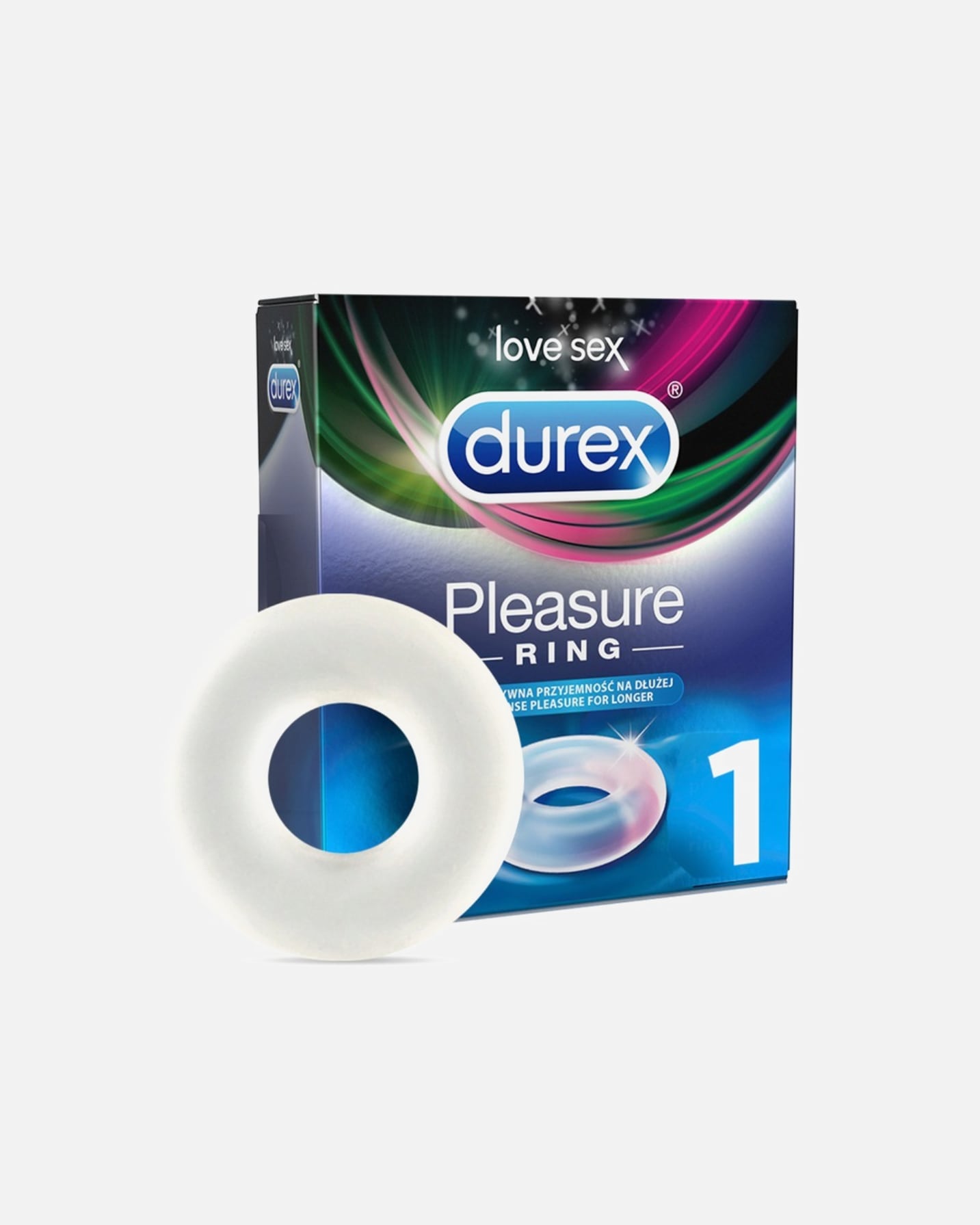 Wibrator dla Mężczyzna Durex Pleasure Ring 1 sztuka