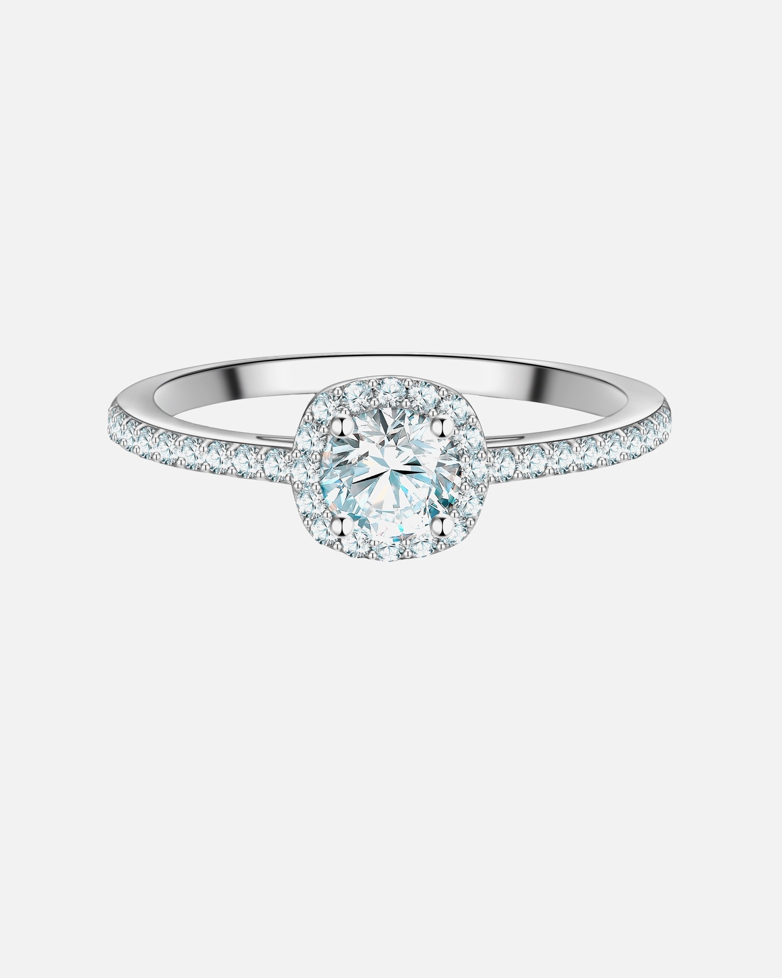 Pierścionek dla Kobieta Trilani Pierscionek z Srebra Sterling w srebrze z Cyrkonia 50